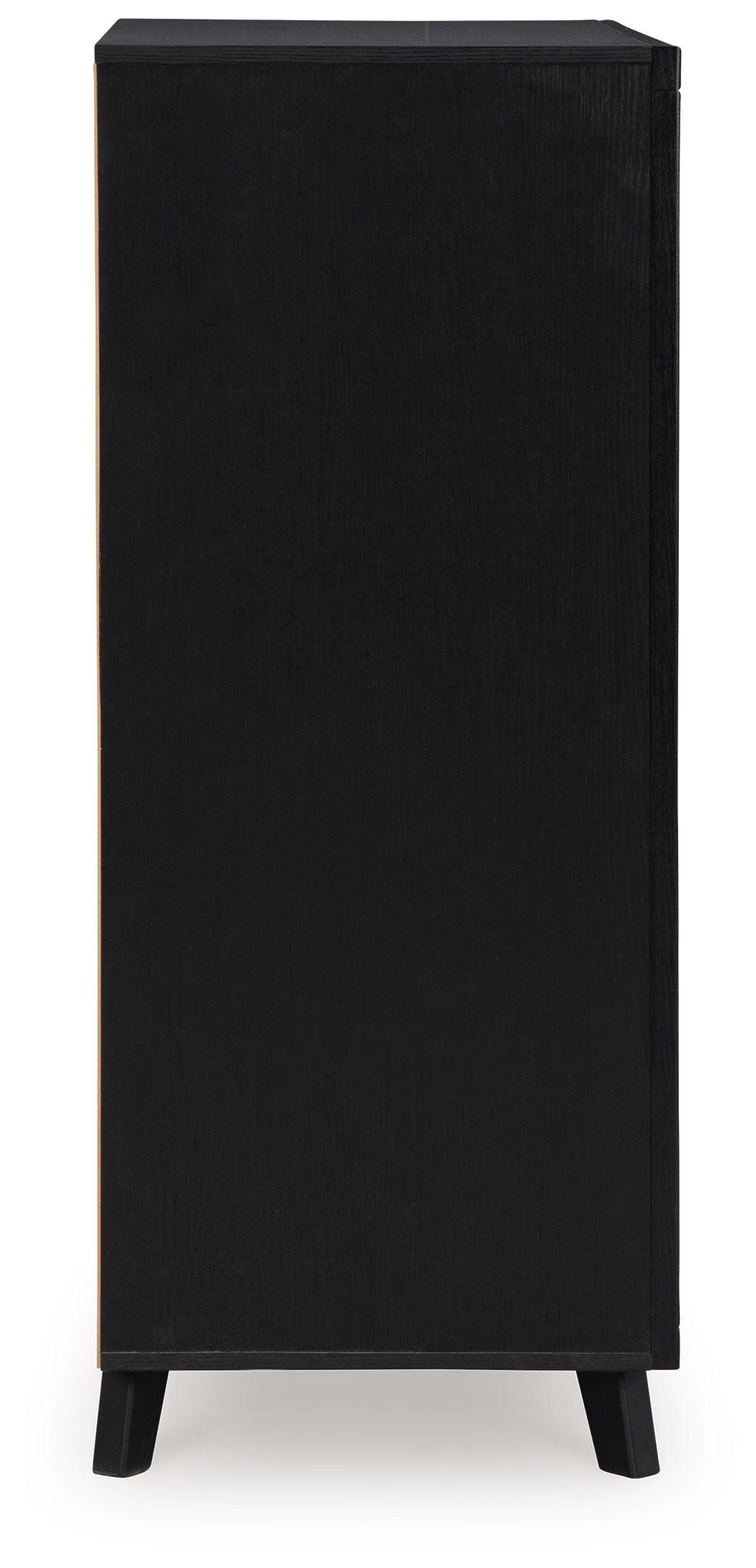 Danziar - Five Drawer Wide Chest - Black - Image 3