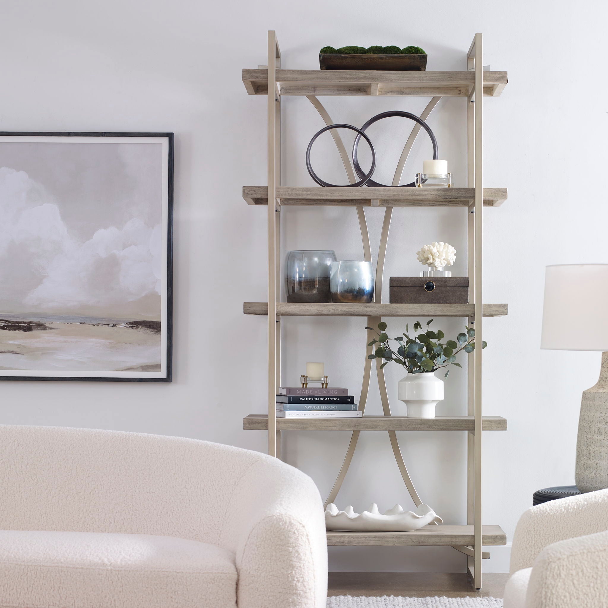 Sway - Etagere - Soft Gray - Image 2
