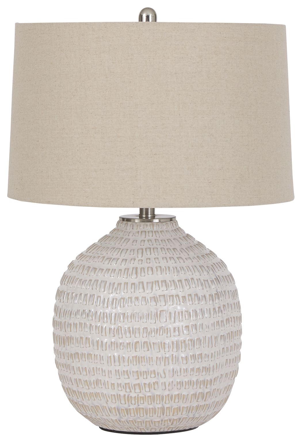 Jamon - Ceramic Table Lamp  - Beige - Image 1
