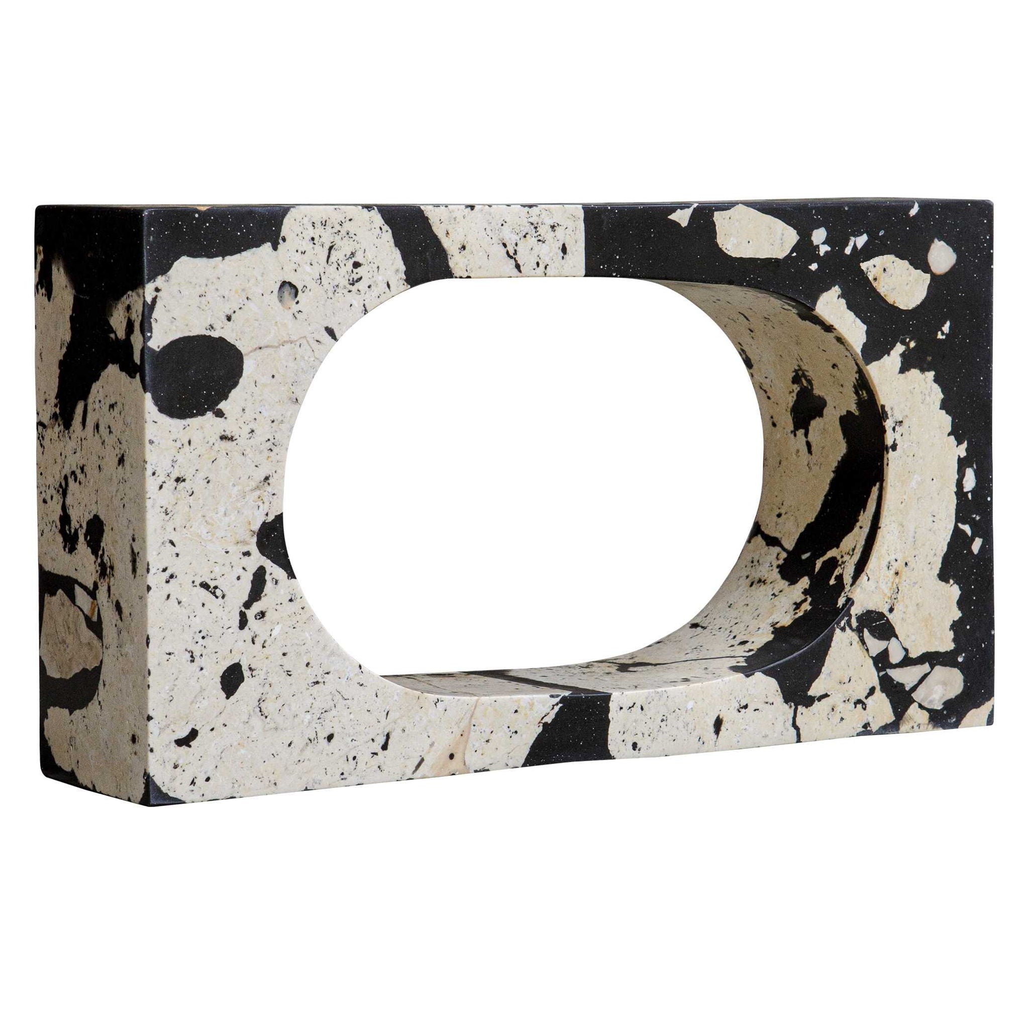 Nouveau - Coral Stone Sculpture - White - Image 2