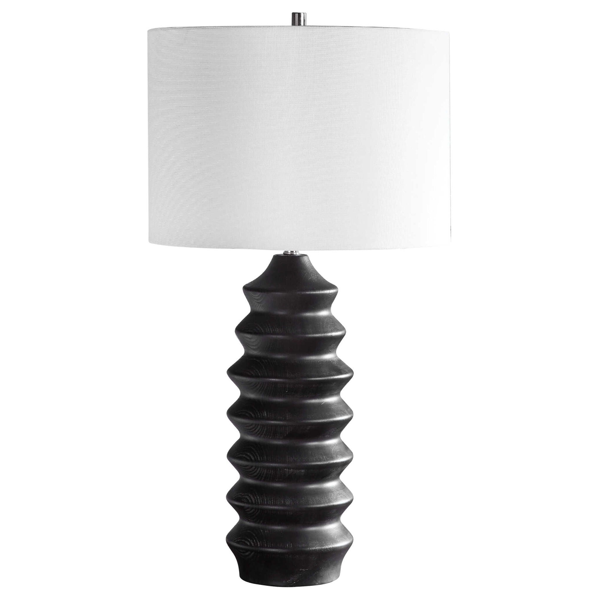 Mendocino - Modern Table Lamp - Black - Image 3