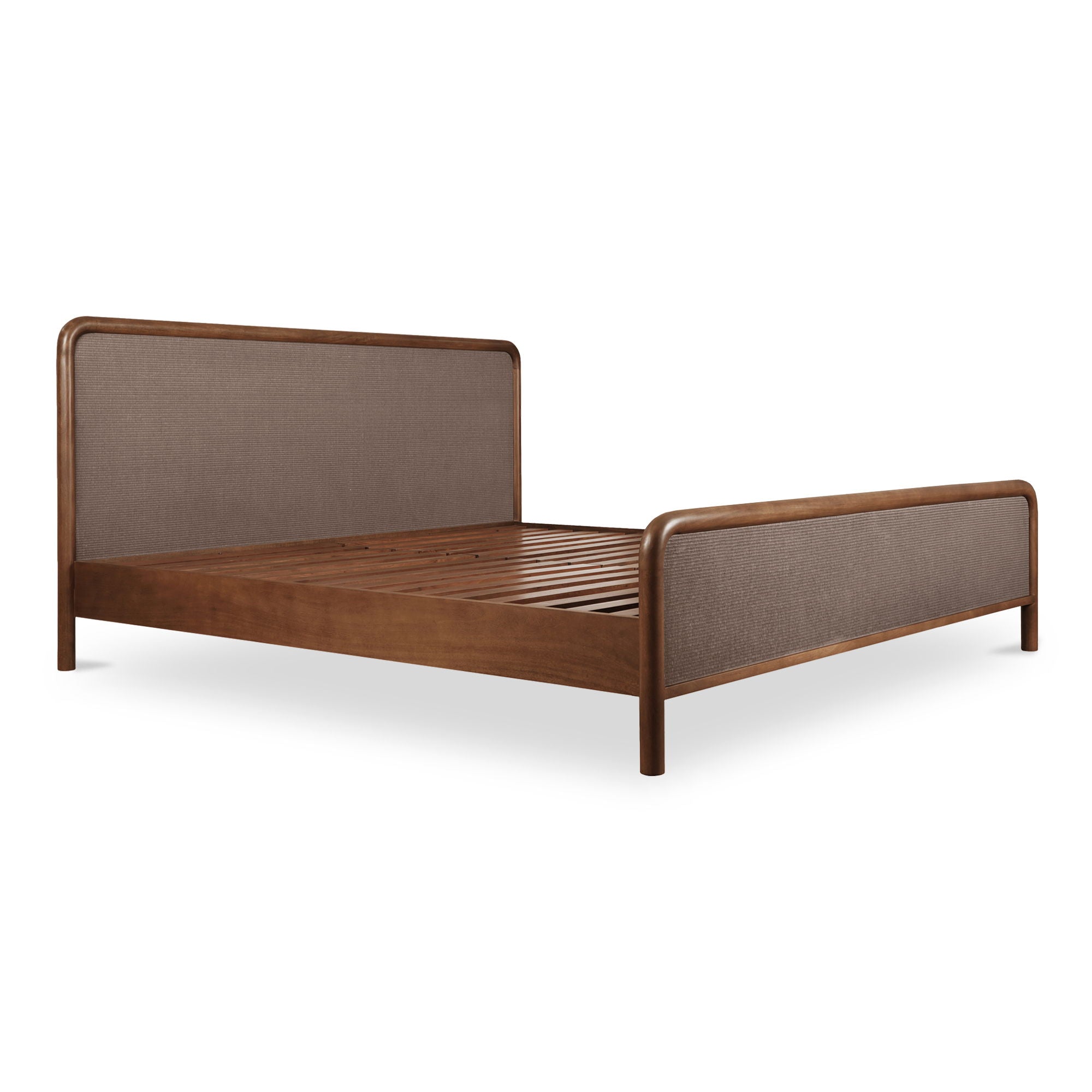 Rye - Queen Bed - Warm Brown - Image 2