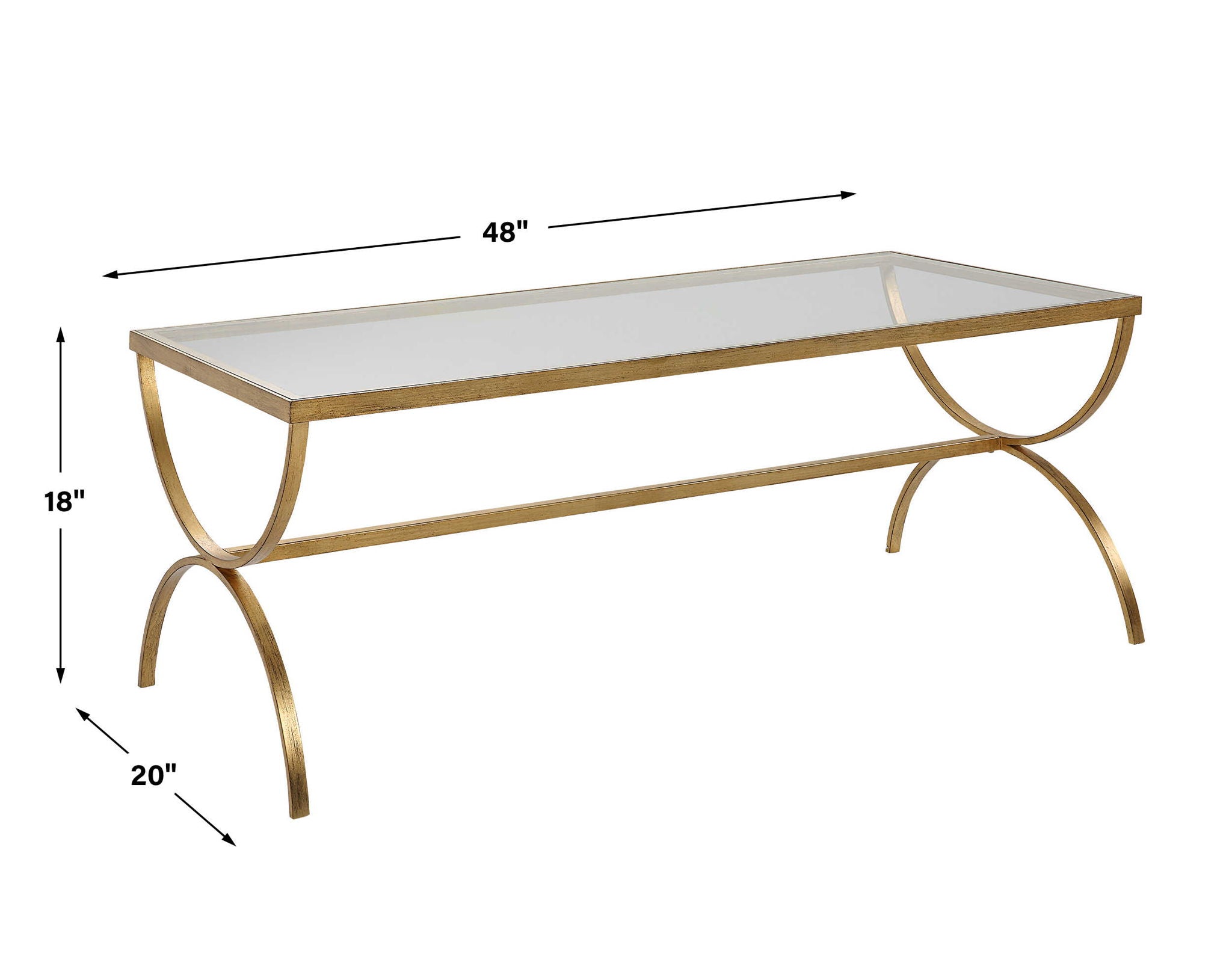 Crescent - Coffee Table - Gold - Image 2
