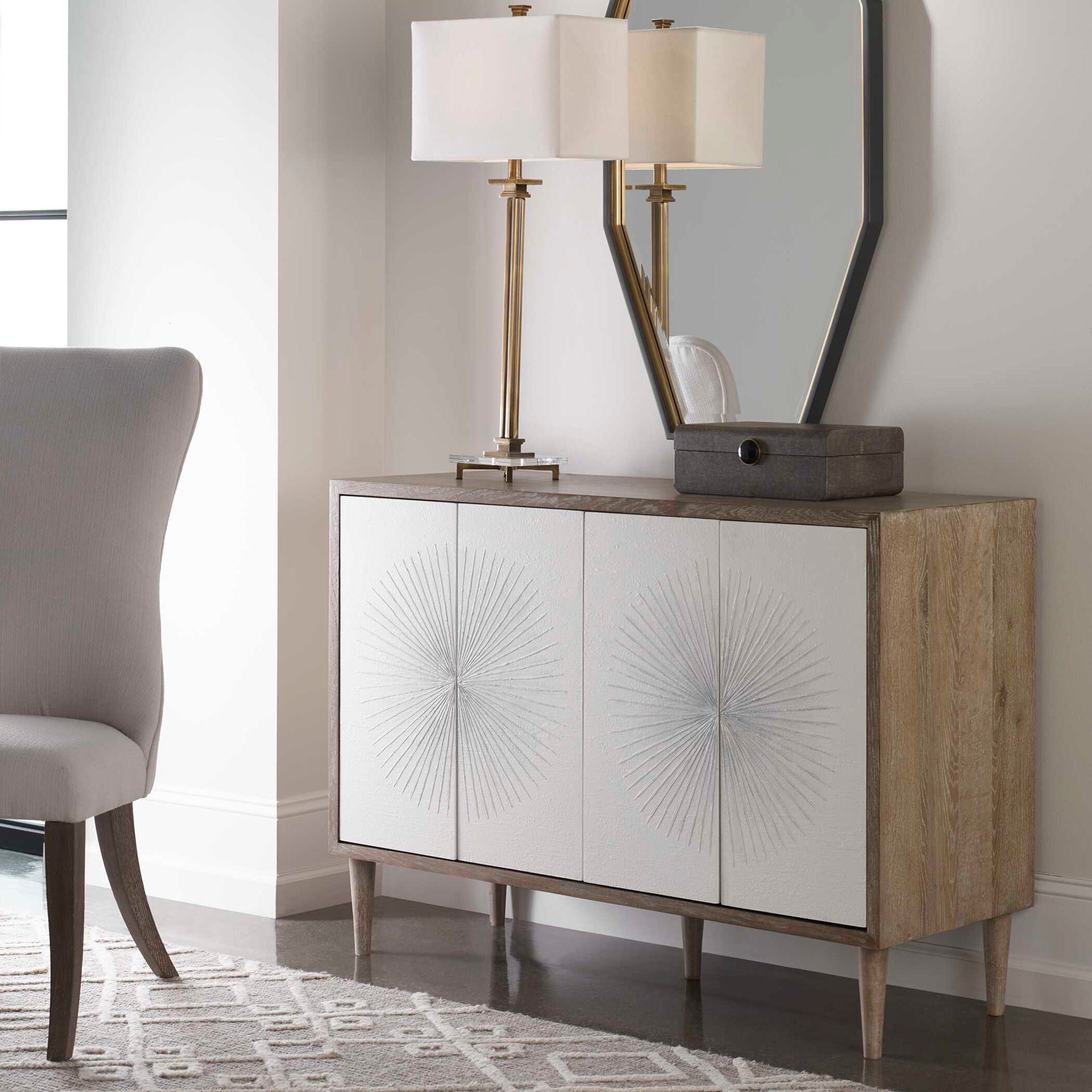 Dani - 4 Door Cabinet - White - Image 2