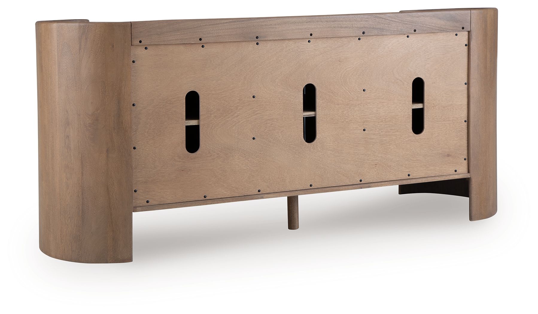 Fitzroy - Accent Cabinet - Brown / White - Image 2