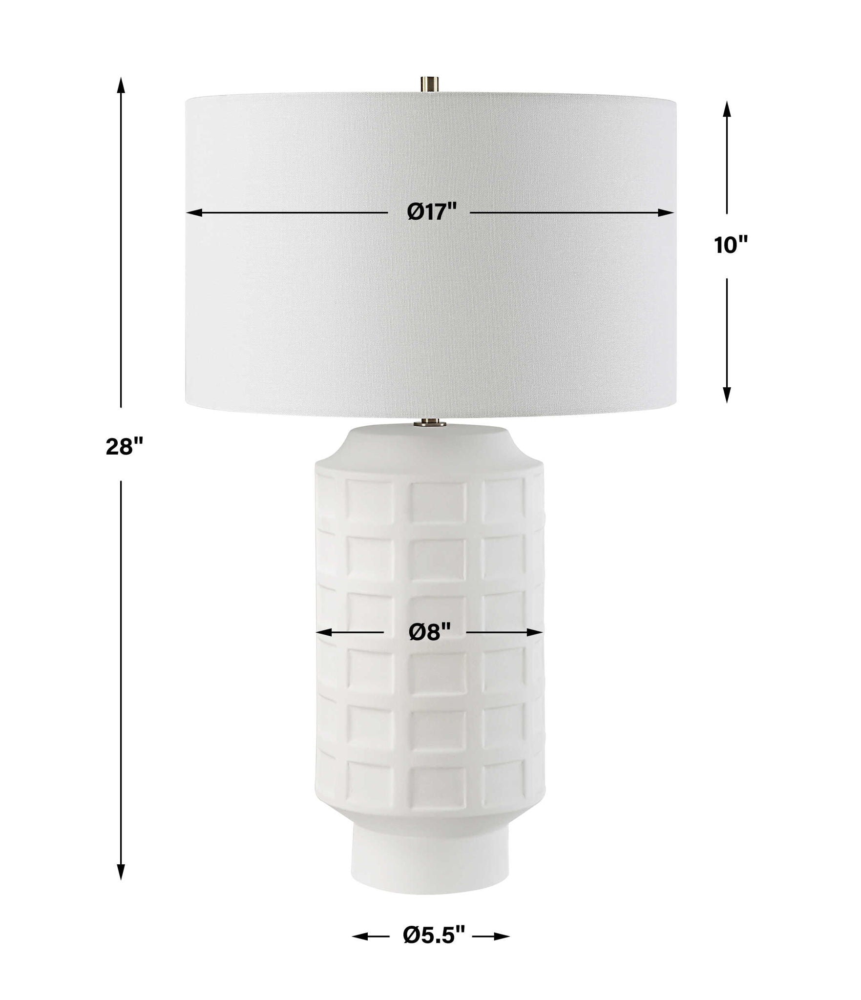 Window - Table Lamp - Pane White - Image 2