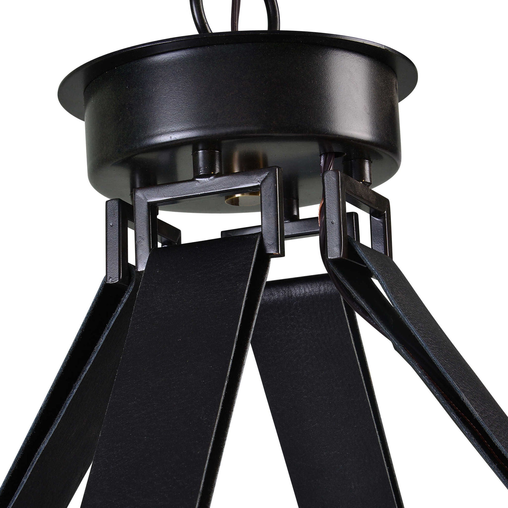 Marlow - 12 Light Circle Chandelier - Black - Image 2