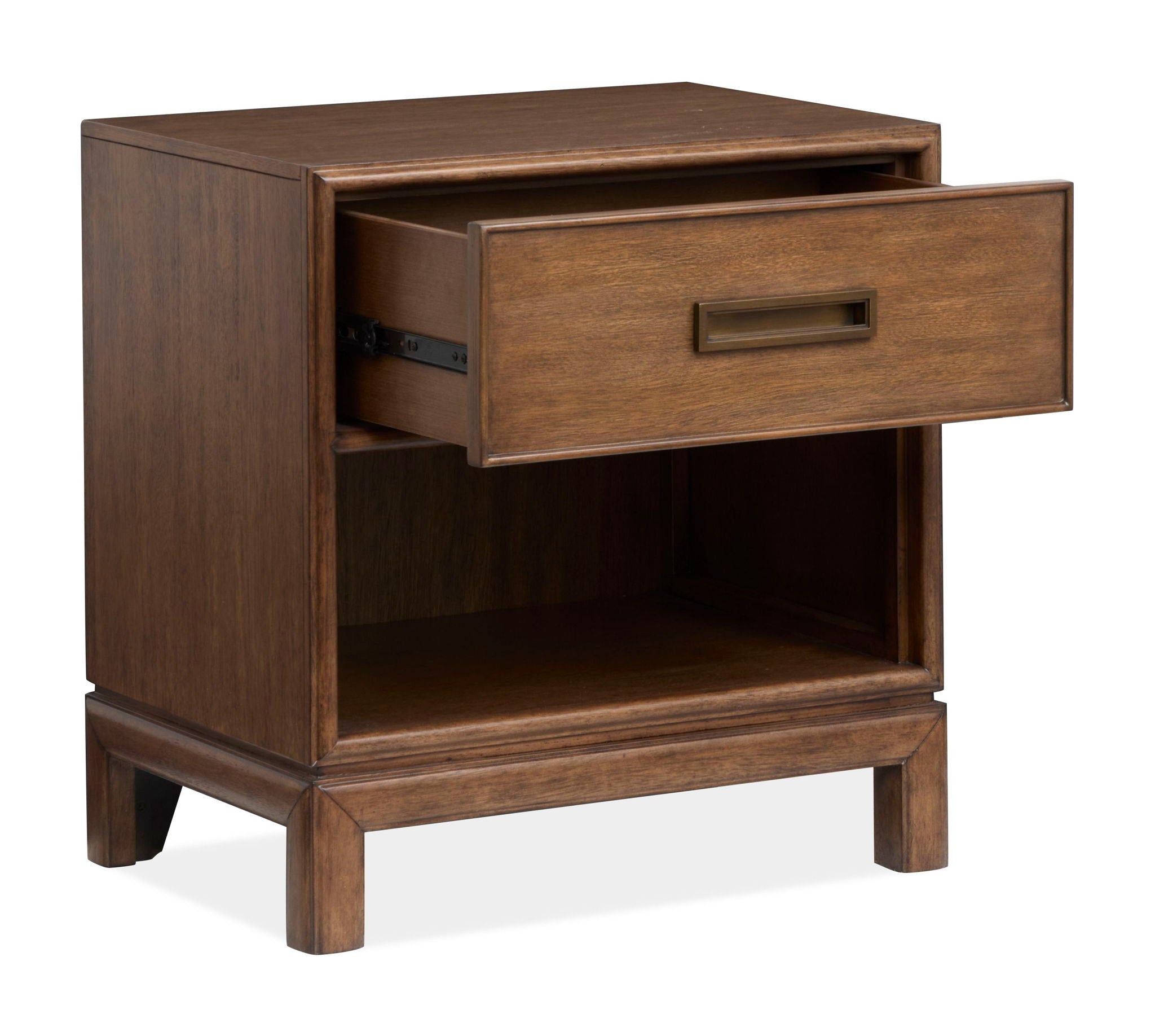 Ridgefield - Open Nightstand - Russet - Image 2