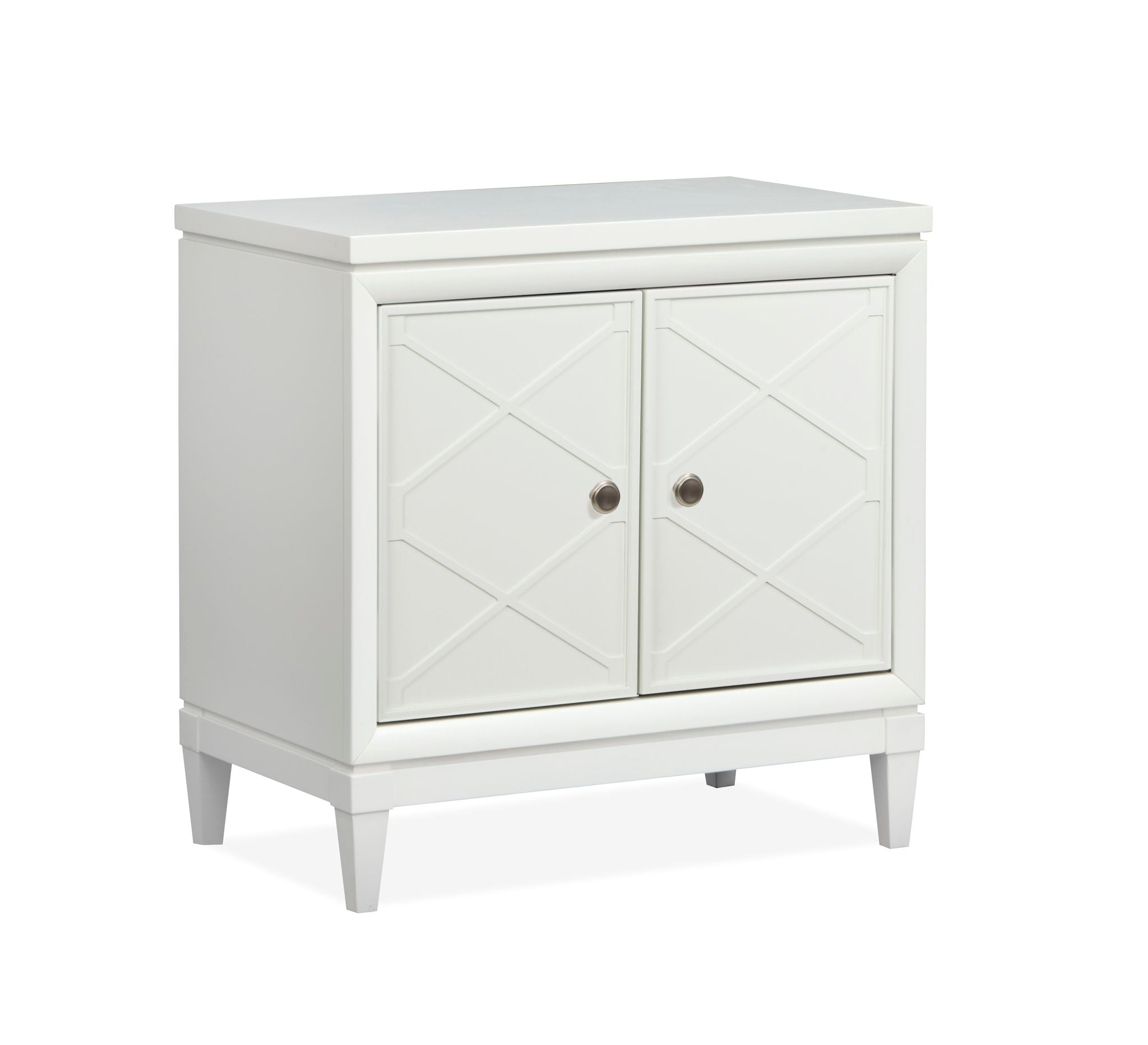 Springhouse – Door Nightstand – Whisper White