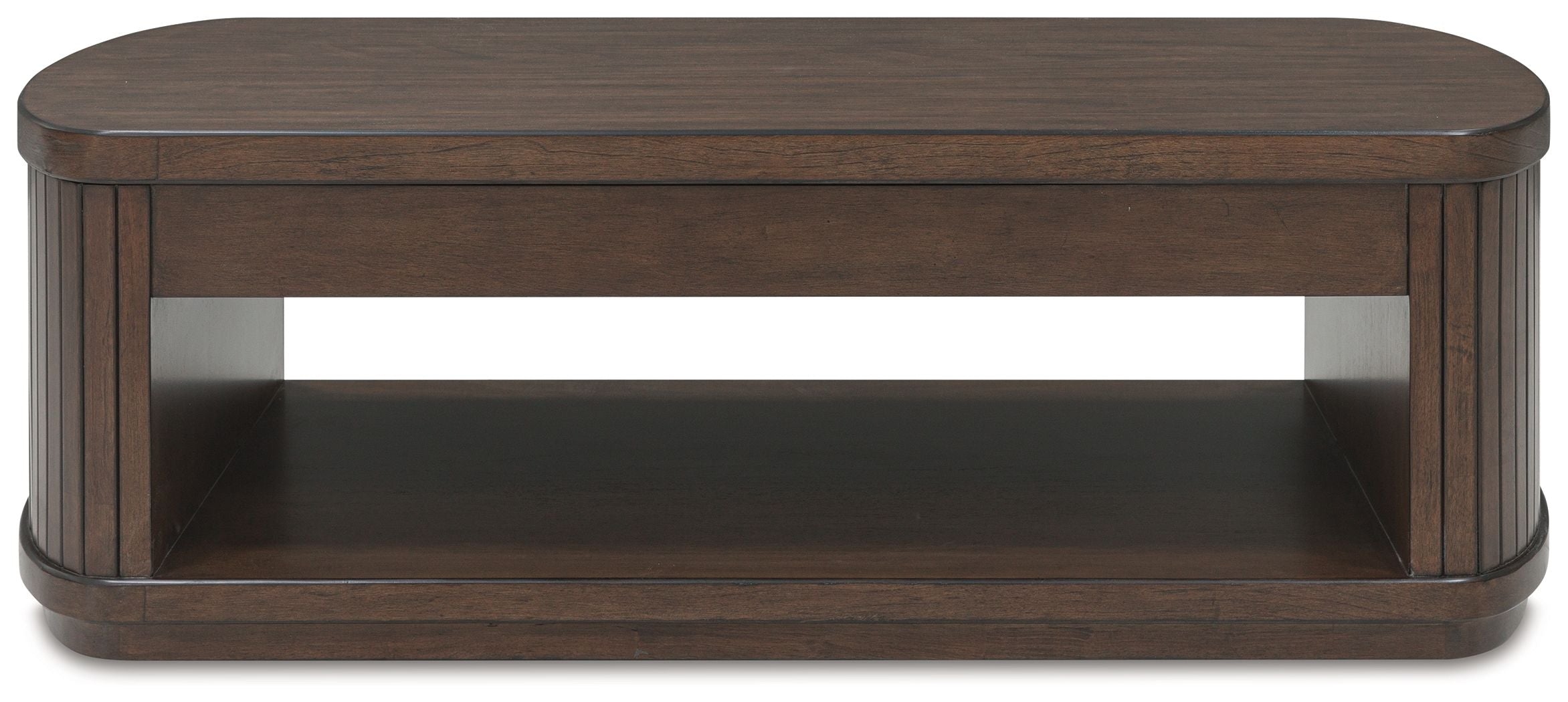 Korestone - Lift Top Cocktail Table - Dark Brown - Image 2