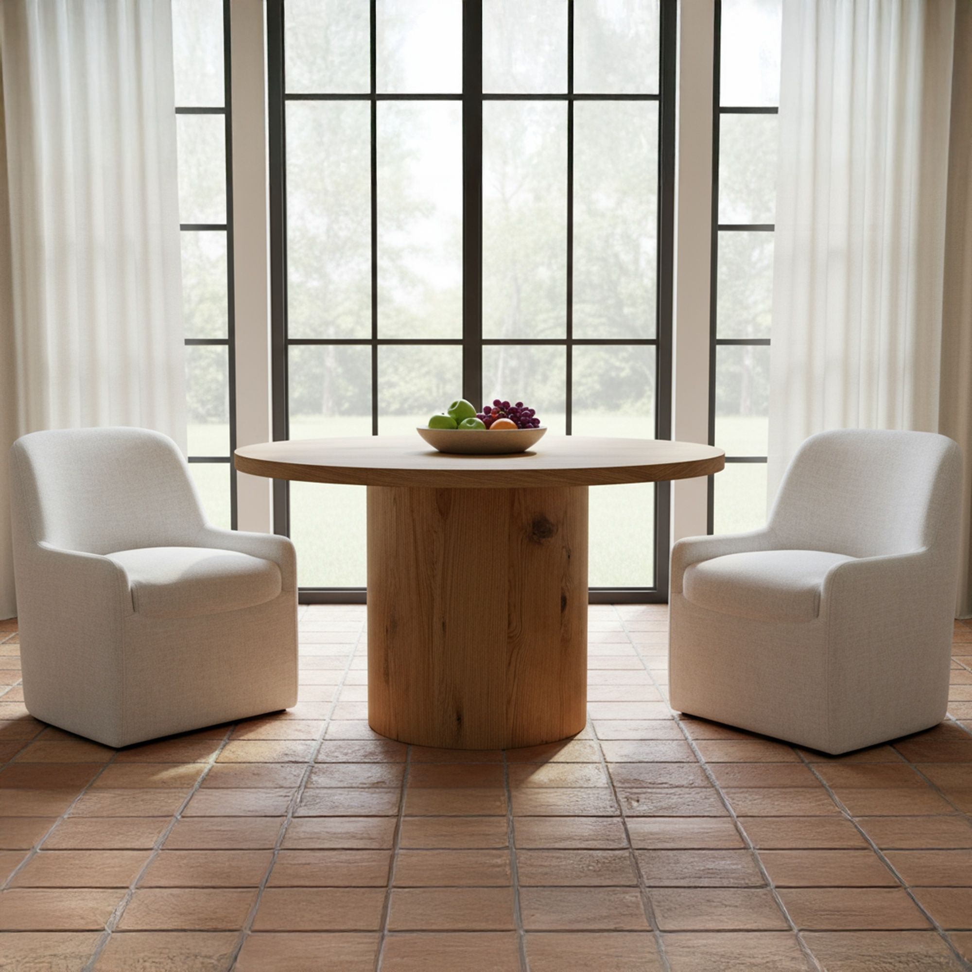 Hansen - Dining Table - Rustic Oak - Image 3