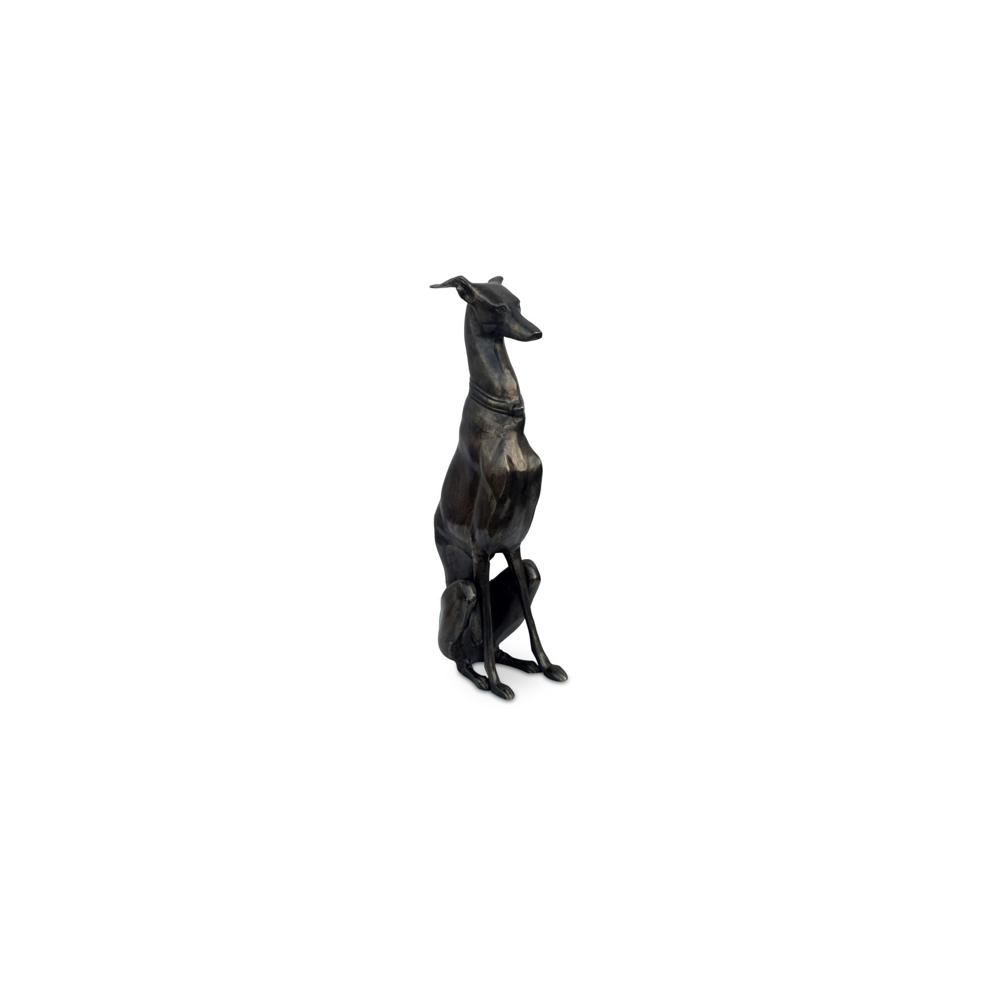 Duke Cast Aluminum Sculpture – Black