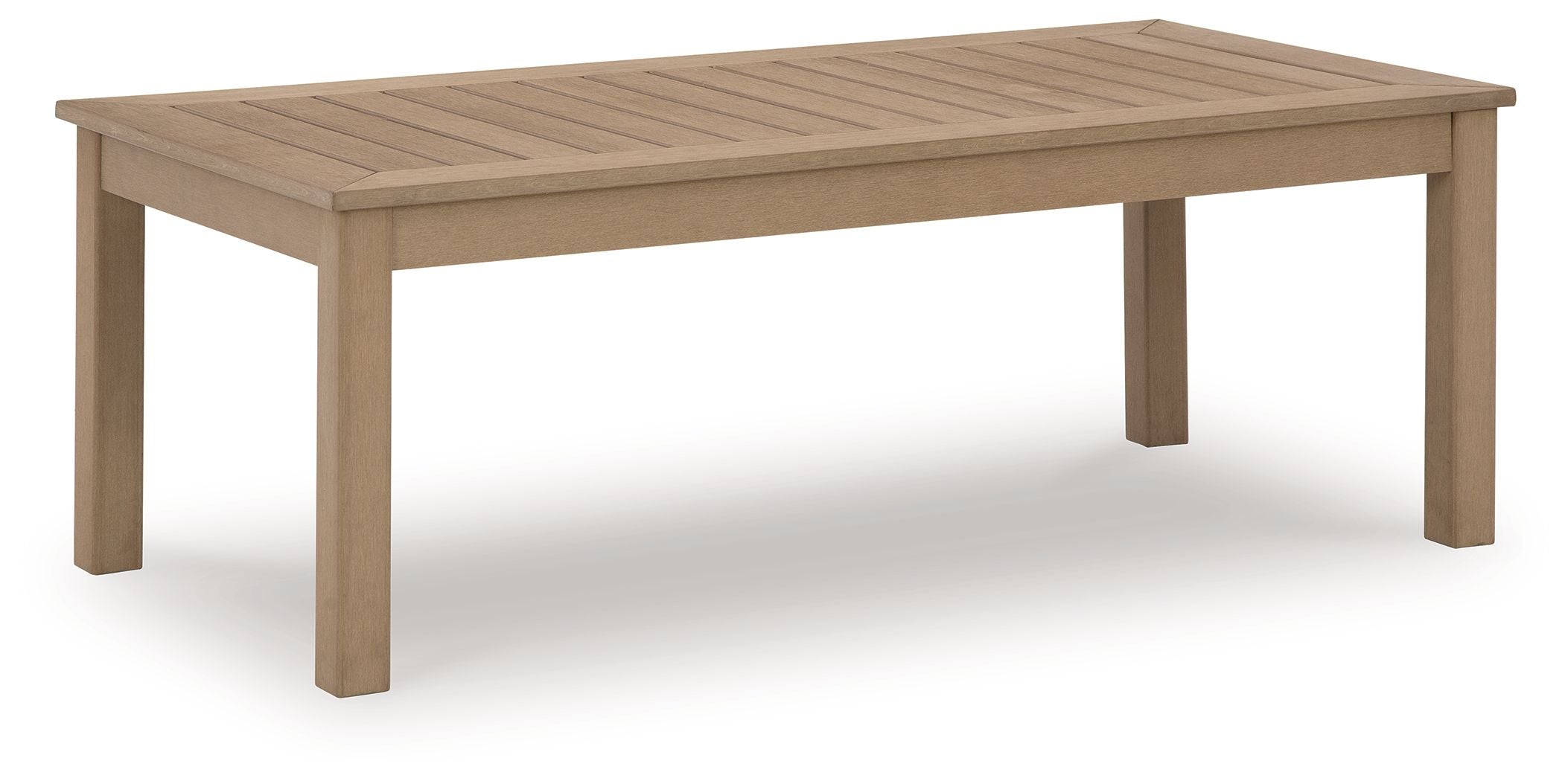 Hallow Creek - Rectangular Cocktail Table - Driftwood - Image 1
