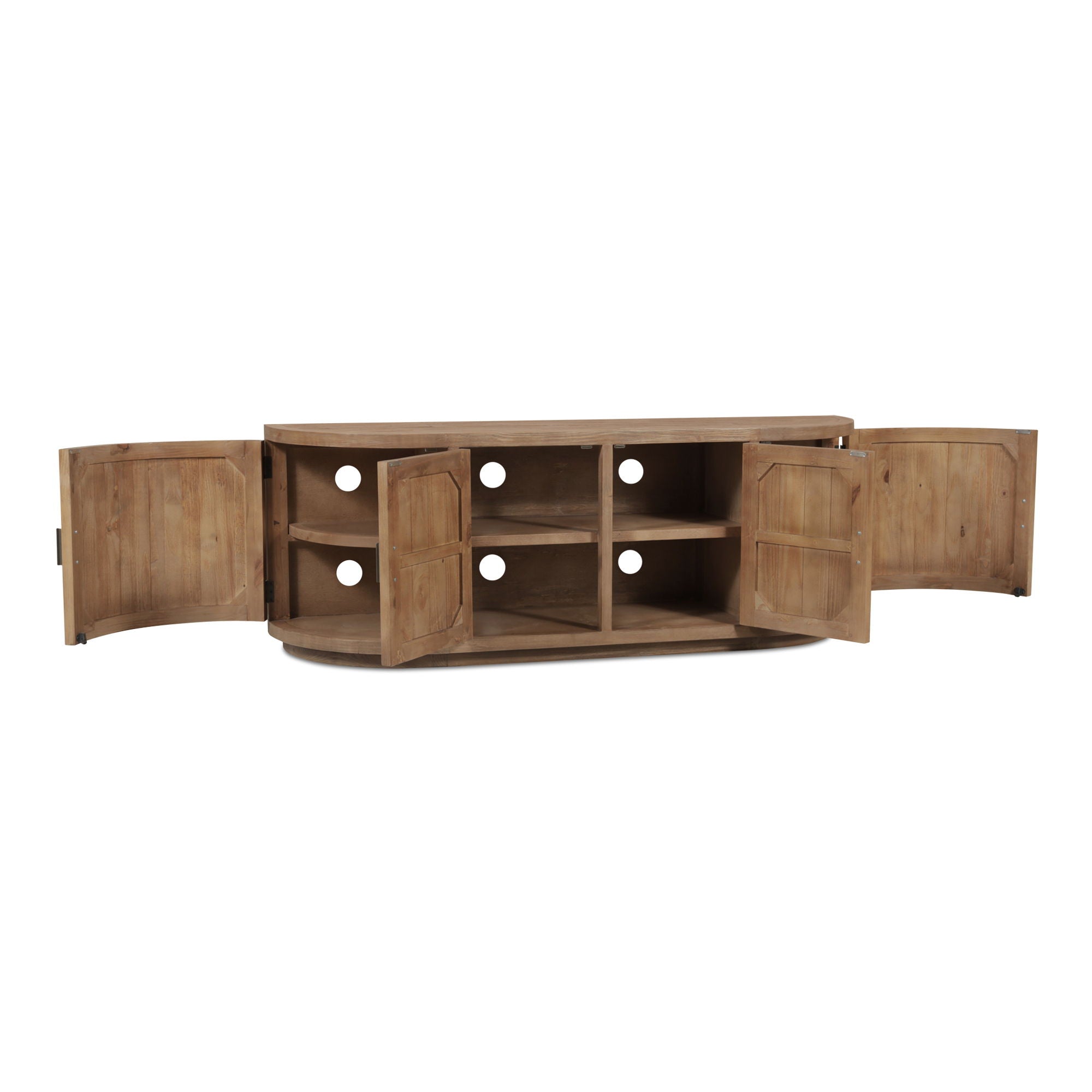 Nicola - Media Cabinet - Natural - Image 3