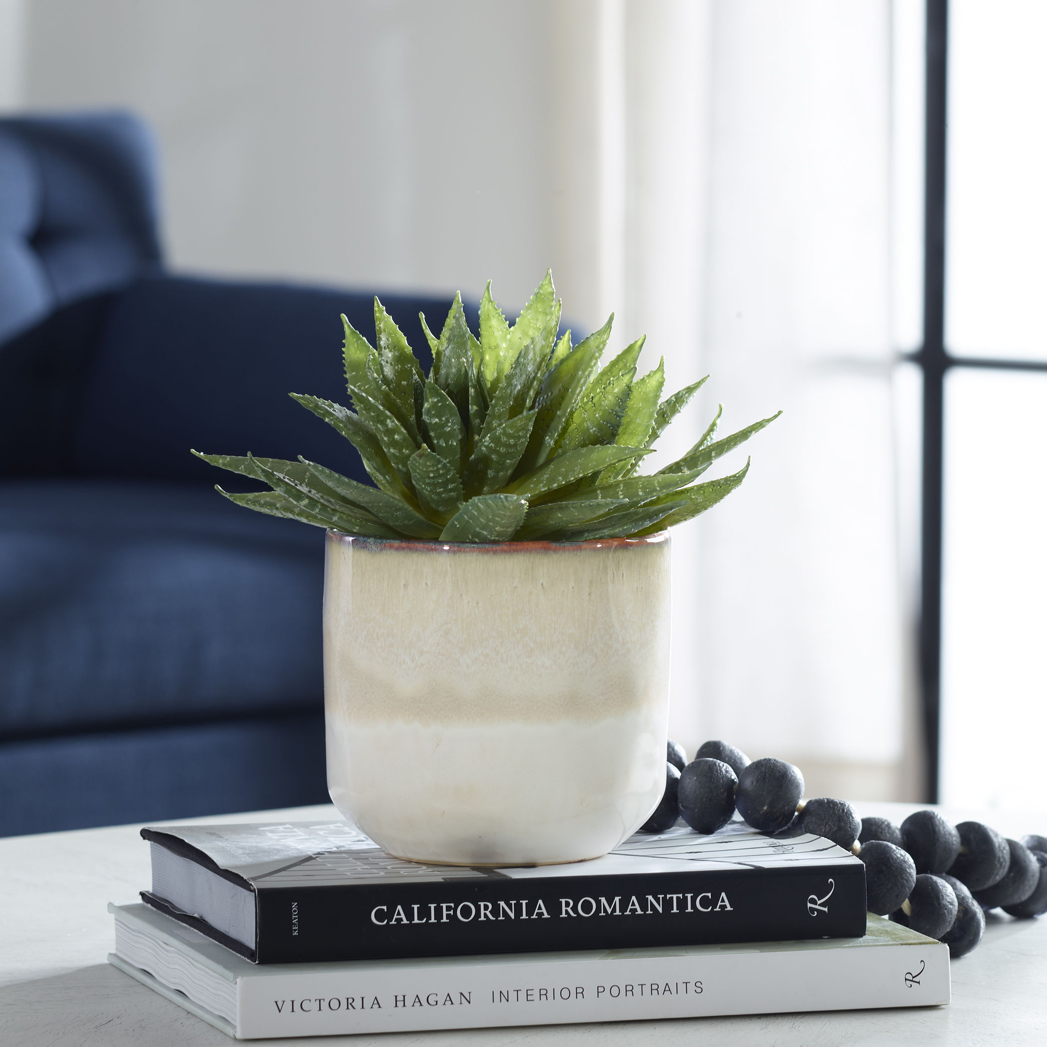 Doha - Succulent Accent - Pearl Silver - Image 2