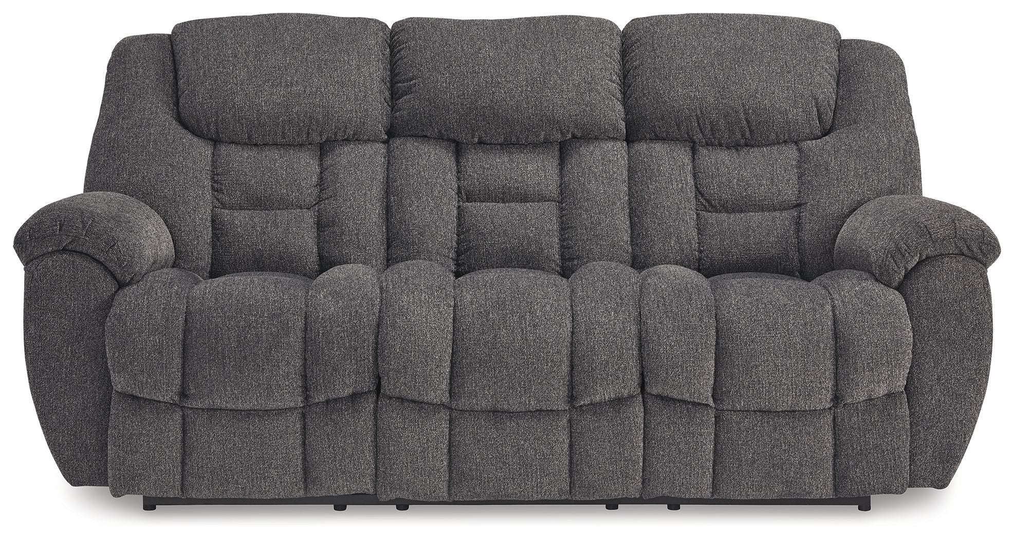 Foreside - Reclining Sofa - Fabric - Charcoal - Image 2