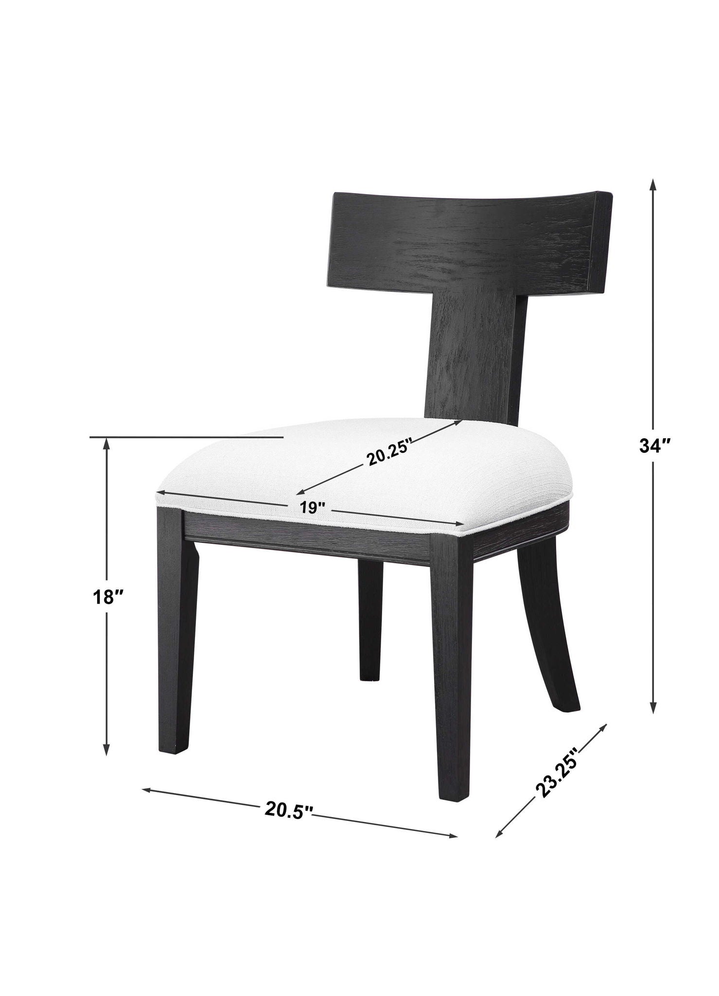 Idris - Armless Chair - Image 3