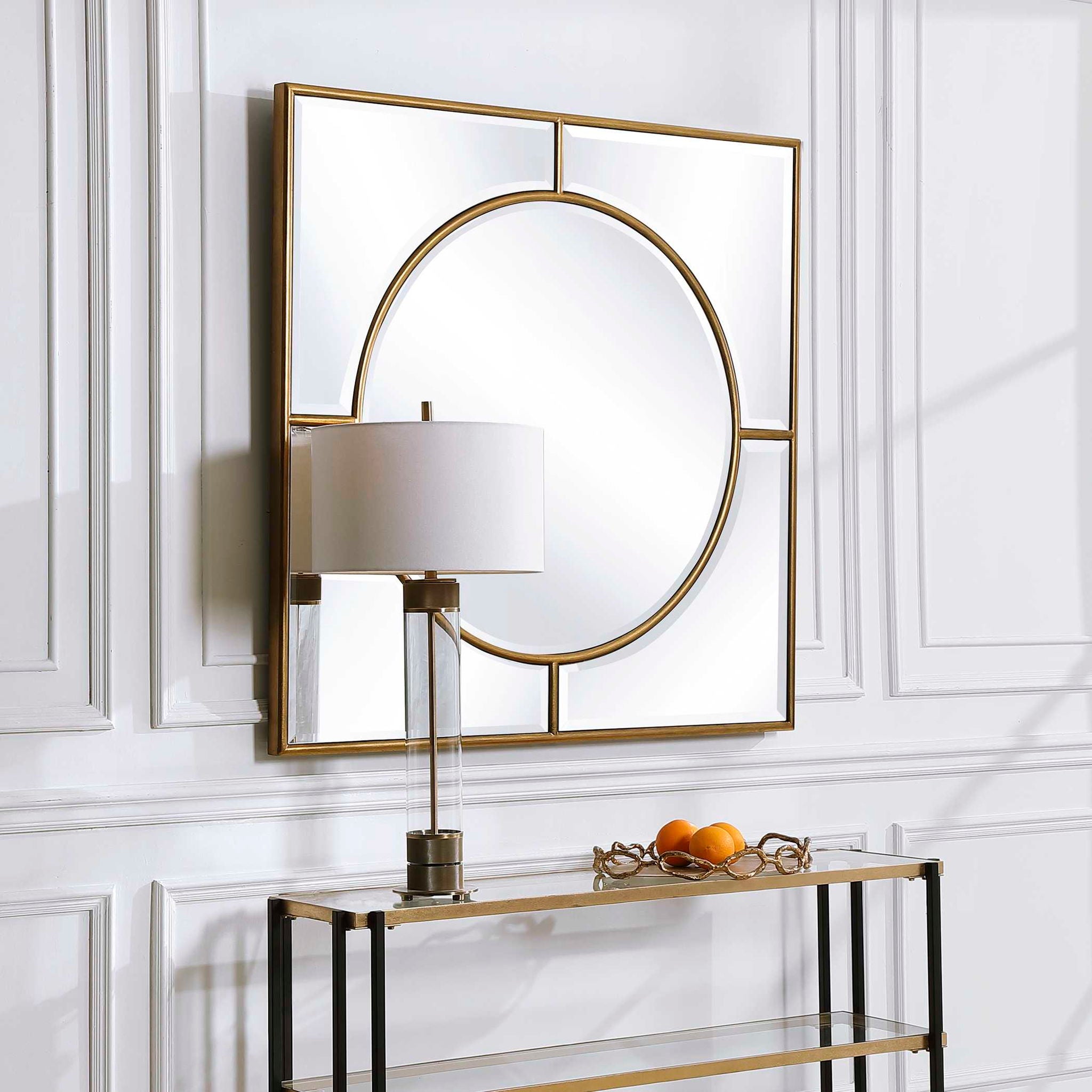 Stanford - Square Mirror - Gold - Image 3
