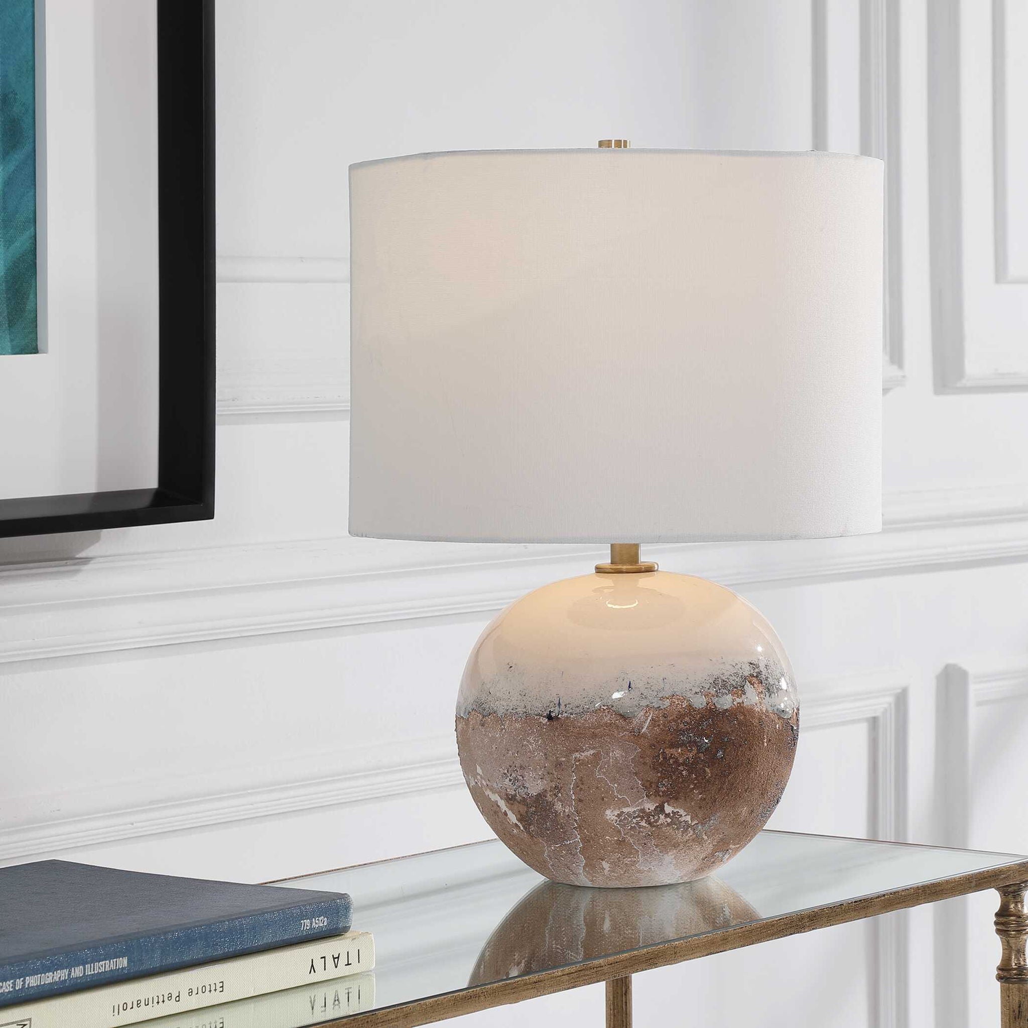 Durango - Terracotta Accent Lamp - Dark Brown - Image 2