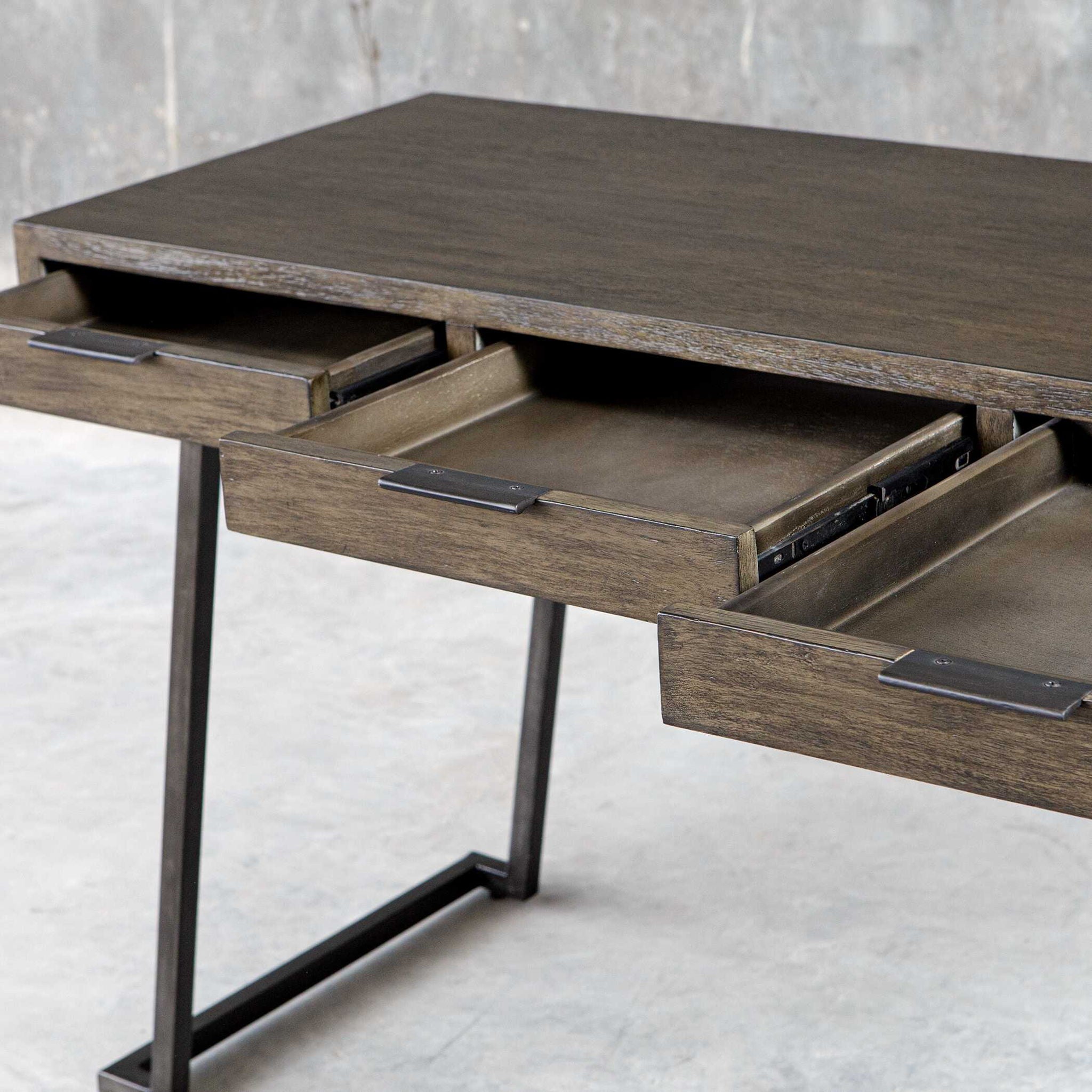 Comrade - Natural Wood Desk - Image 2