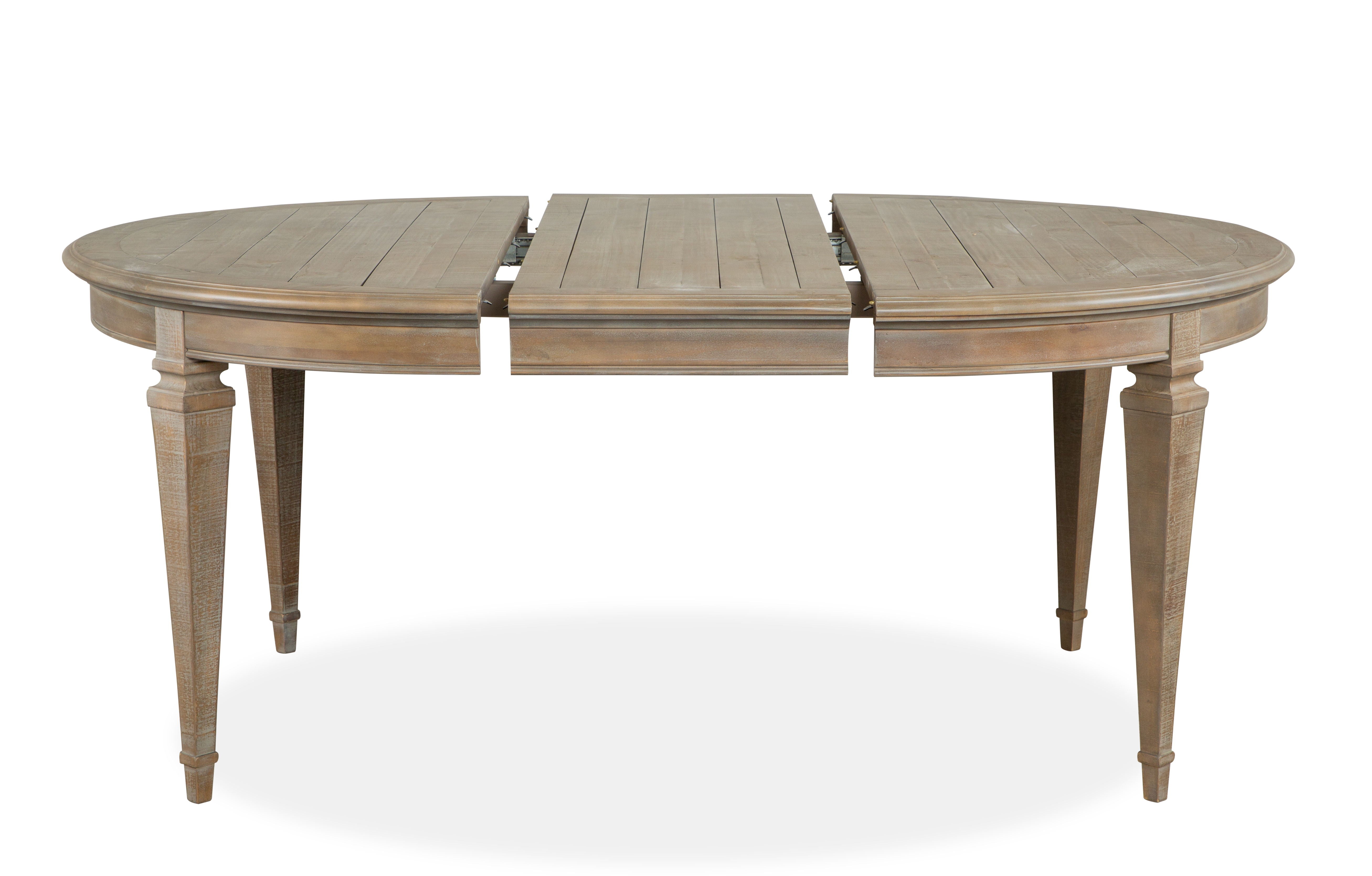 Lancaster - Round Dining Table - Dovetail Gray - Image 3