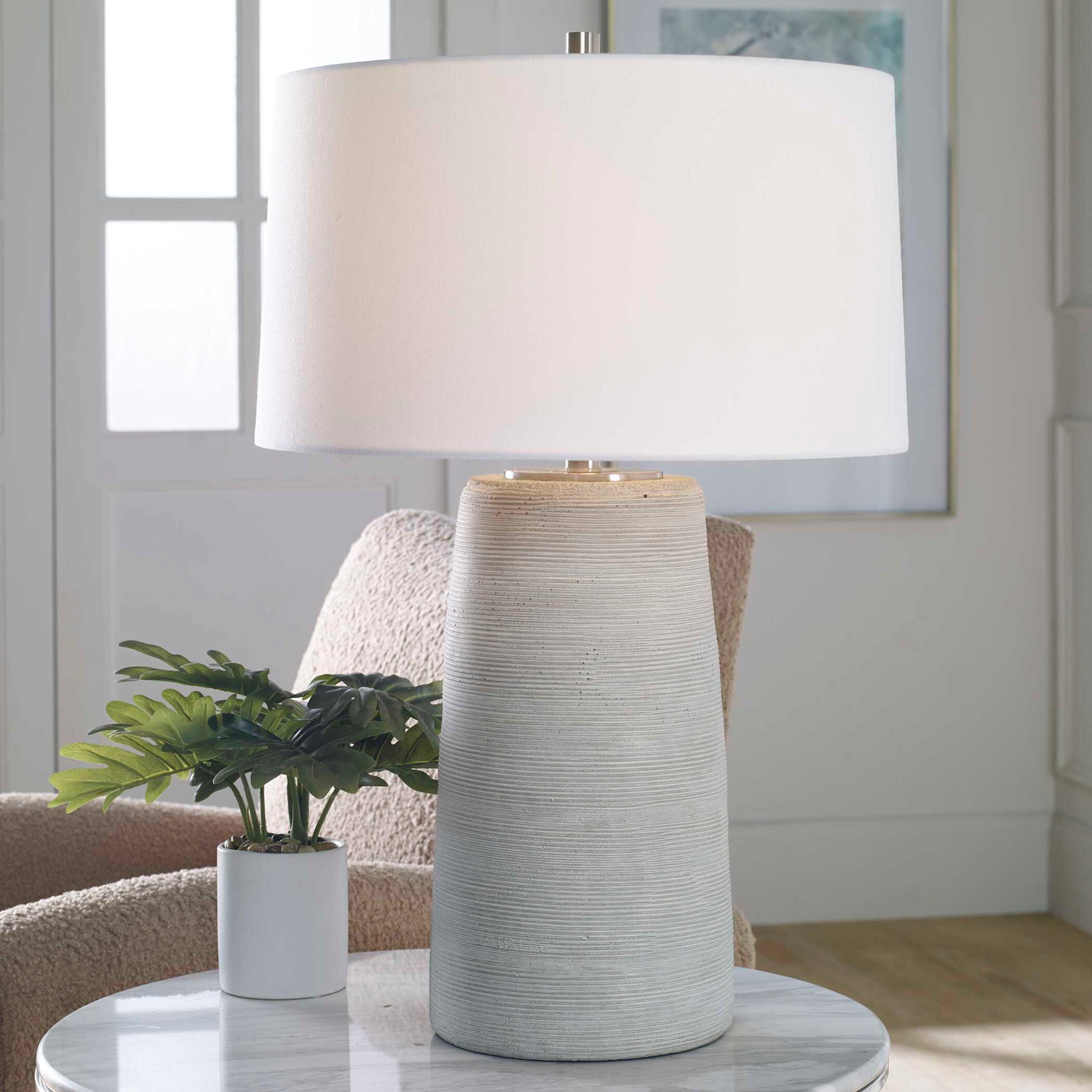 Mountainscape - Table Lamp - Silver - Image 2