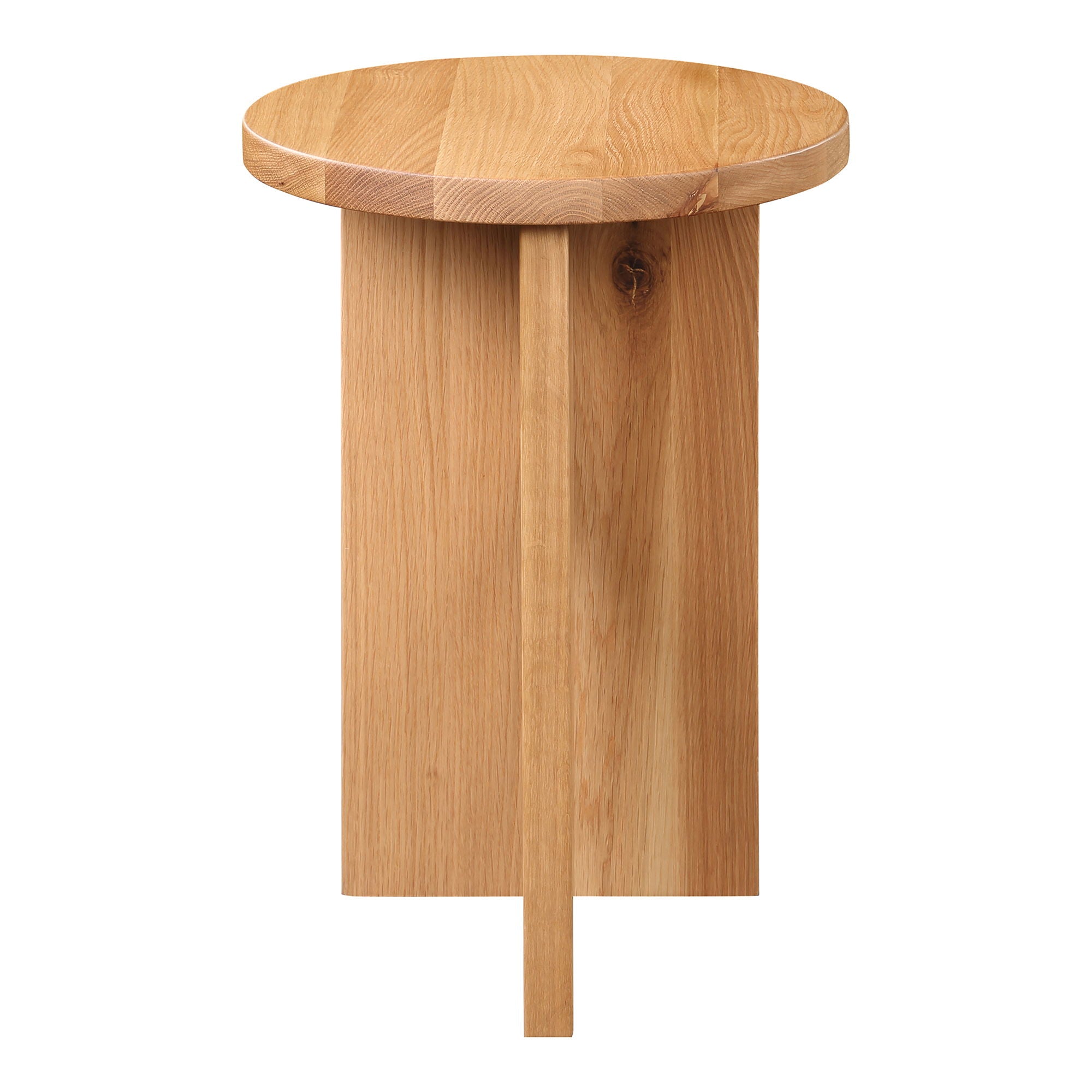 Grace - Accent Table Natural Oak - Light Brown - Image 1