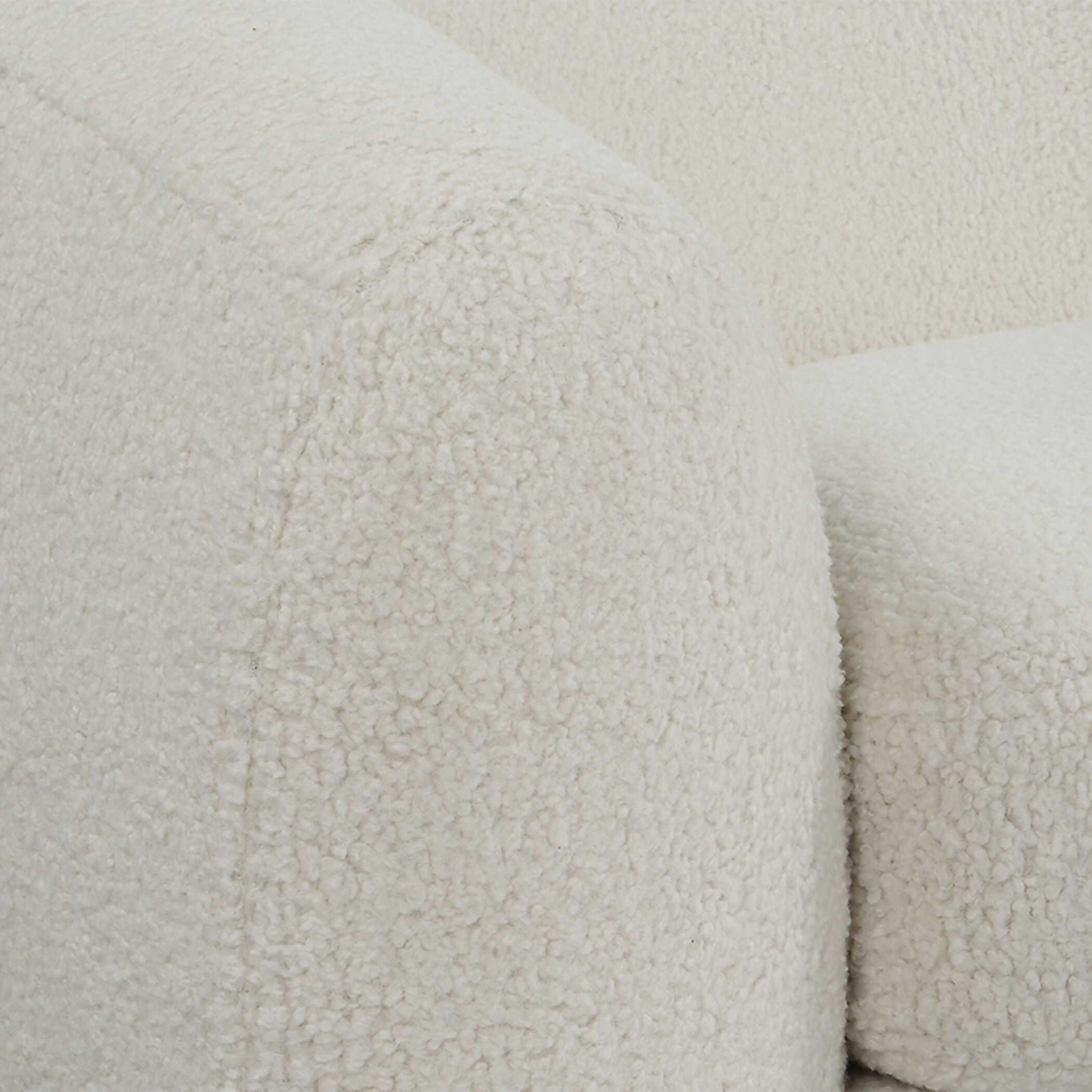 Capra - Art Deco White Sofa - Image 3