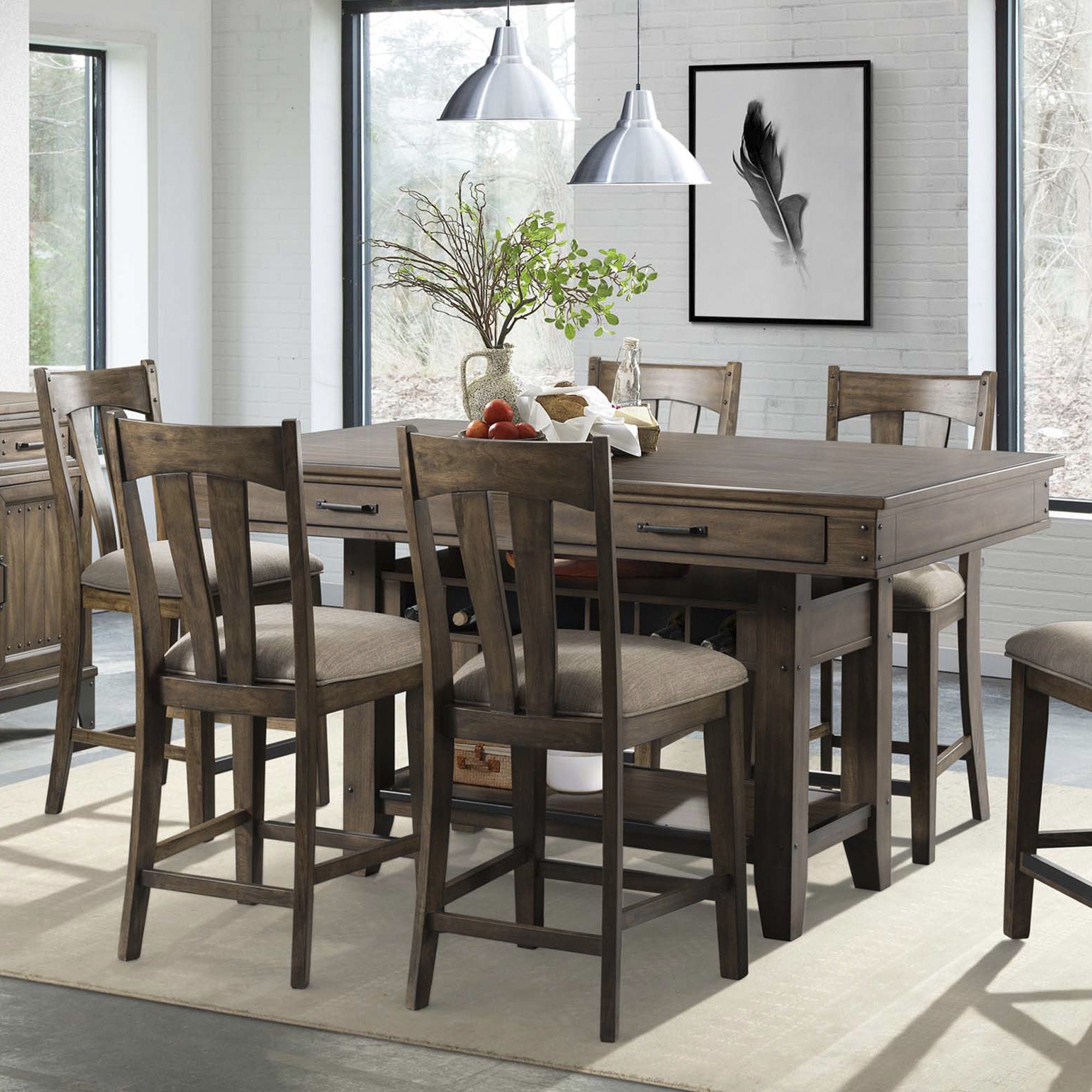 Whiskey River - Slat Stool - Dark Brown - Image 2