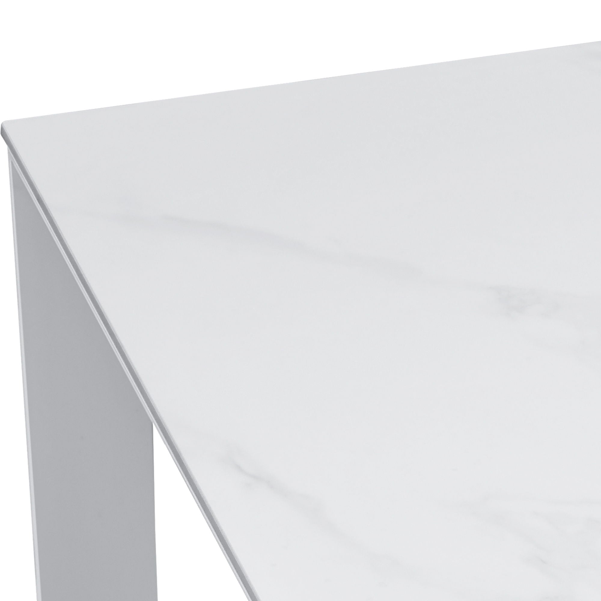 Alexa - Outdoor Dining Table - White - Image 2