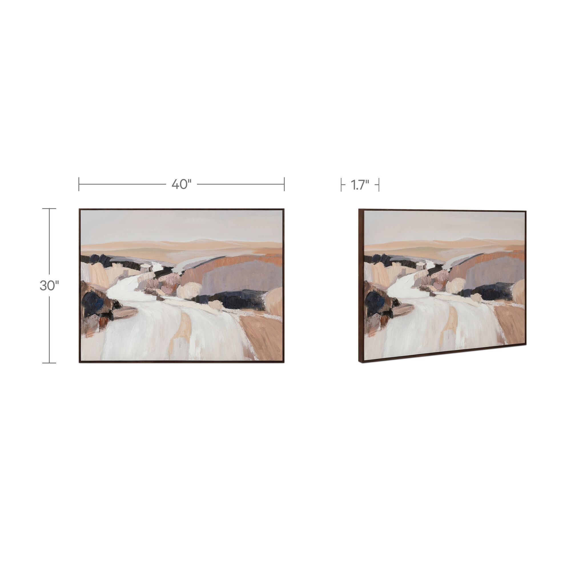Prado - Framed Painting - Multicolor - Image 2