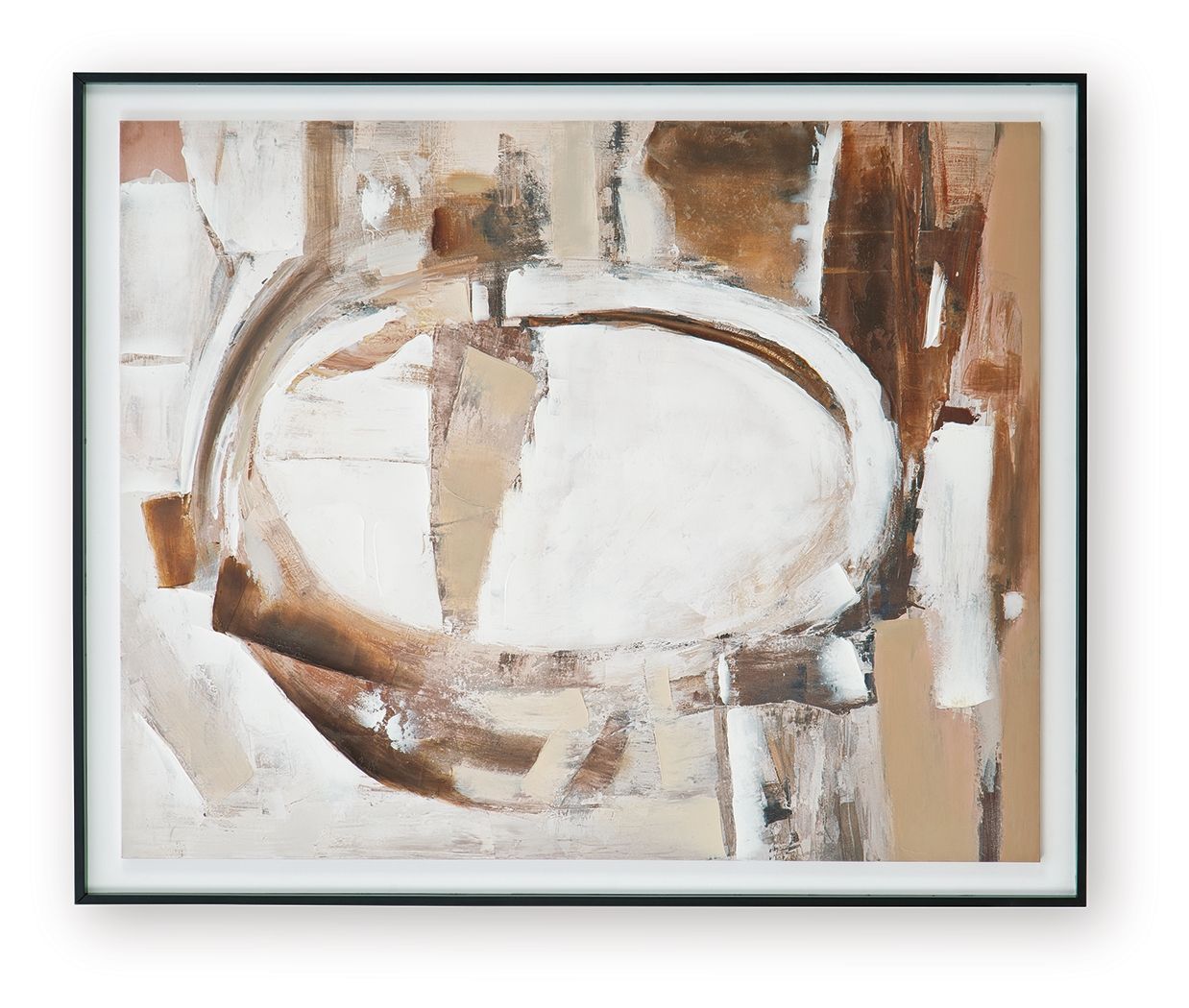 Bradlow - Wall Art - Brown / White / Black - Image 2