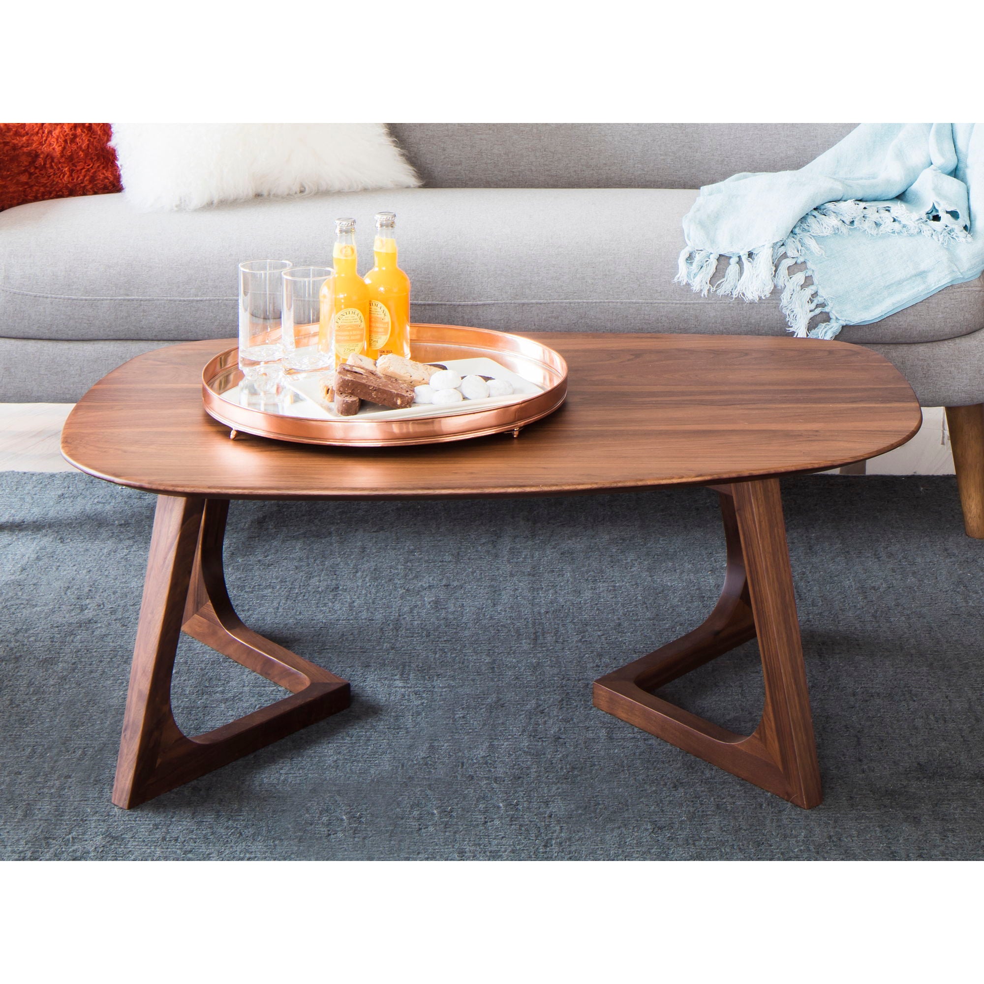Godenza - Small Coffee Table - Natural Walnut - Image 3