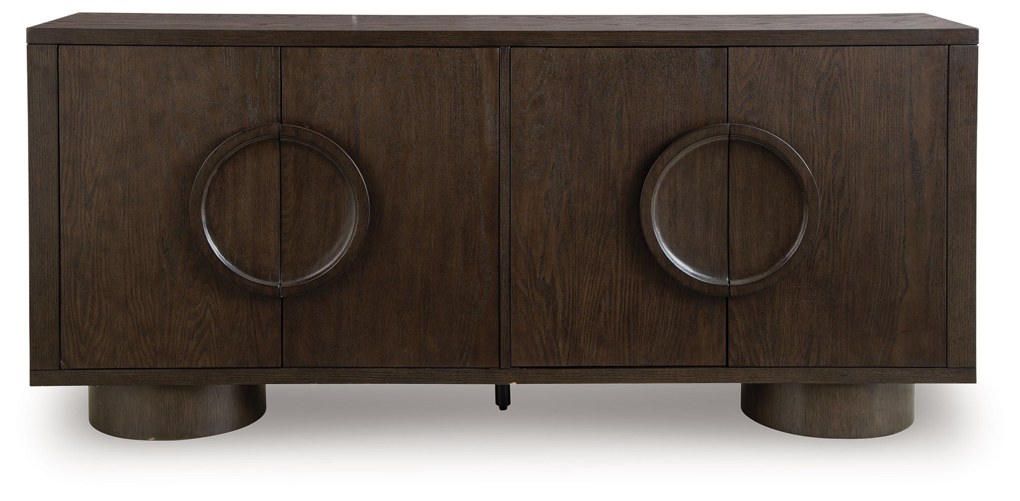 Veeda - Accent Cabinet - Dark Brown - Image 2