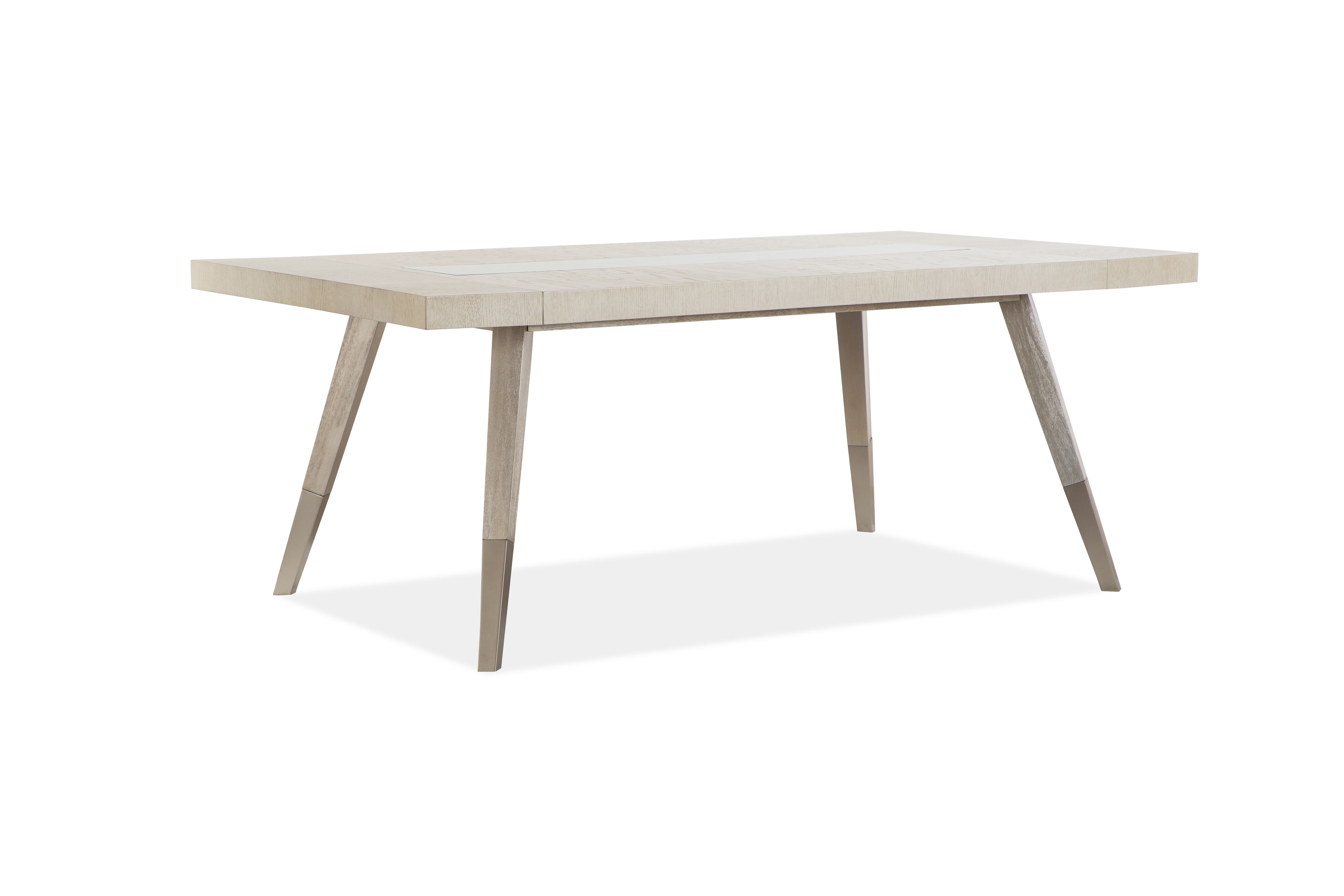 Lenox - Rectangular Dining Table - Warm Silver - Image 2