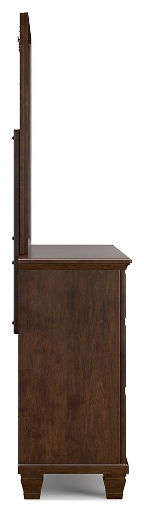 Danabrin - Dresser And Mirror - Brown - Image 3