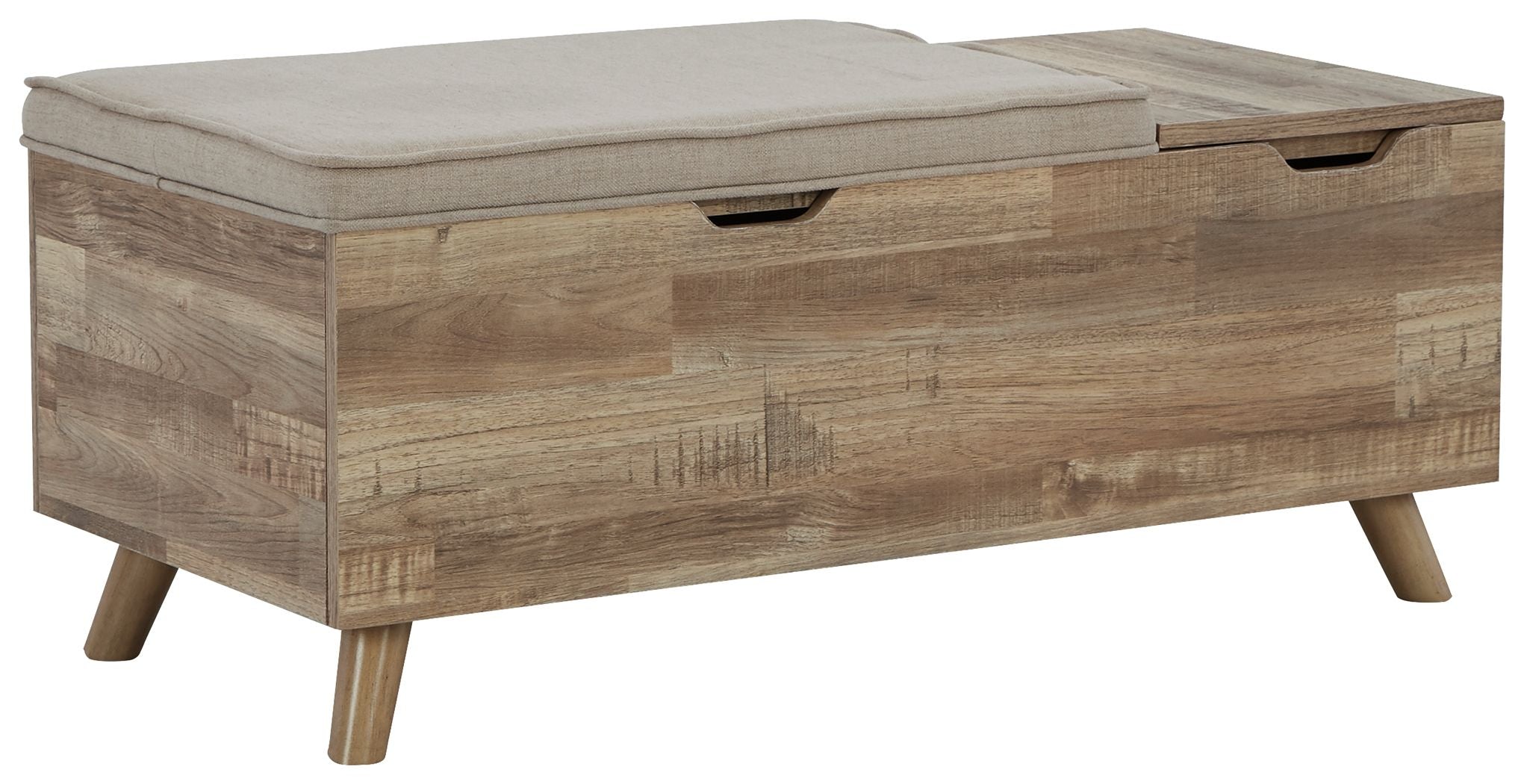 Gerdanet - Storage Bench - Beige - Image 2