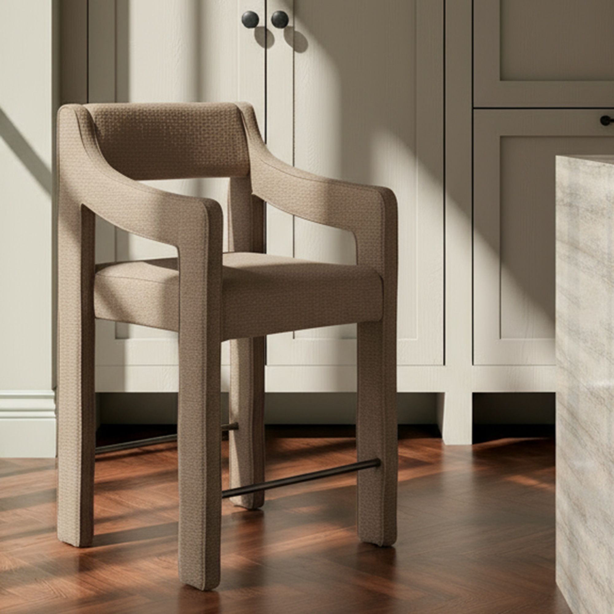 Elise - Counter Stool - Ochre - Image 3