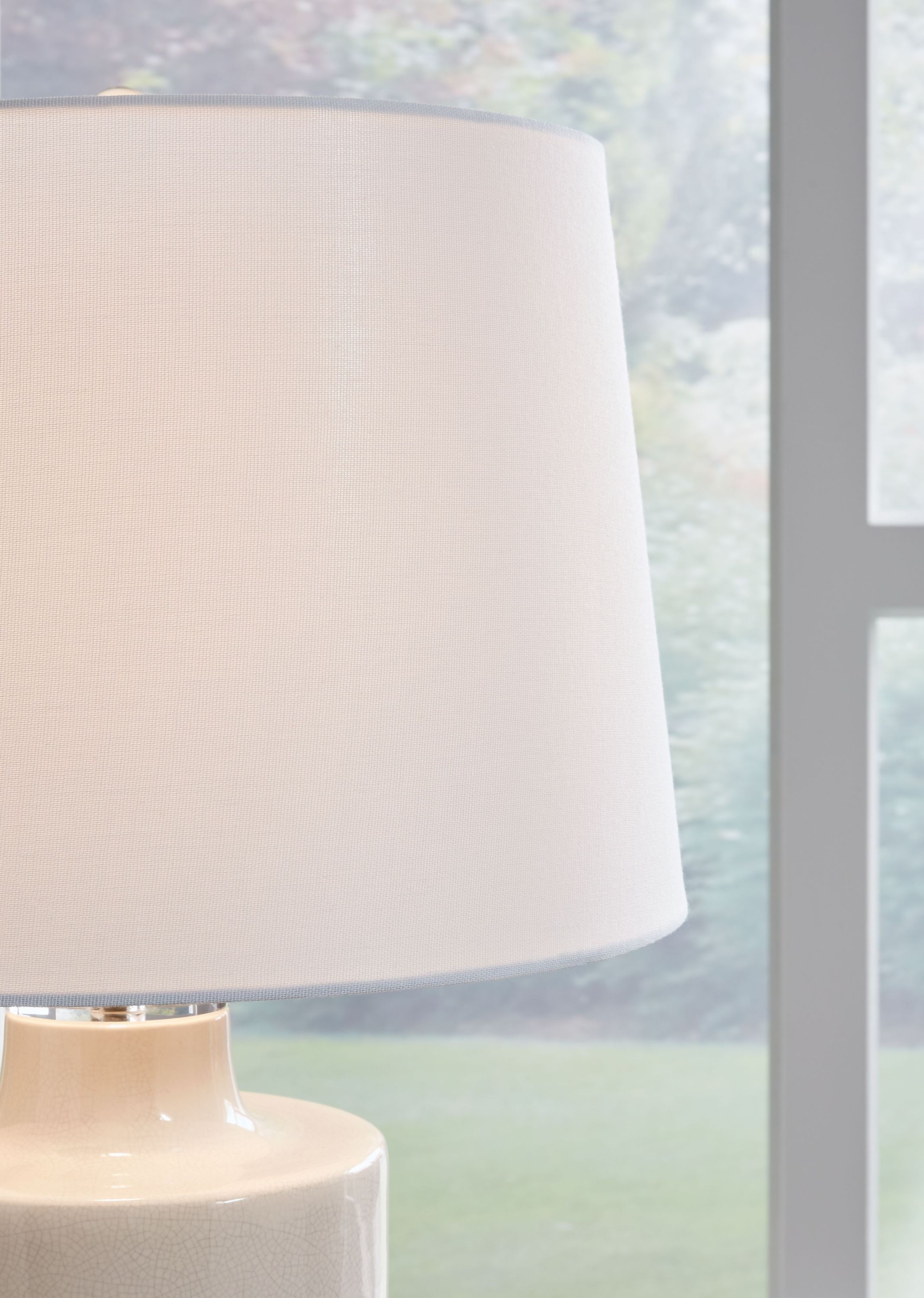 Cylener - Ceramic Table Lamp - Off White - Image 3
