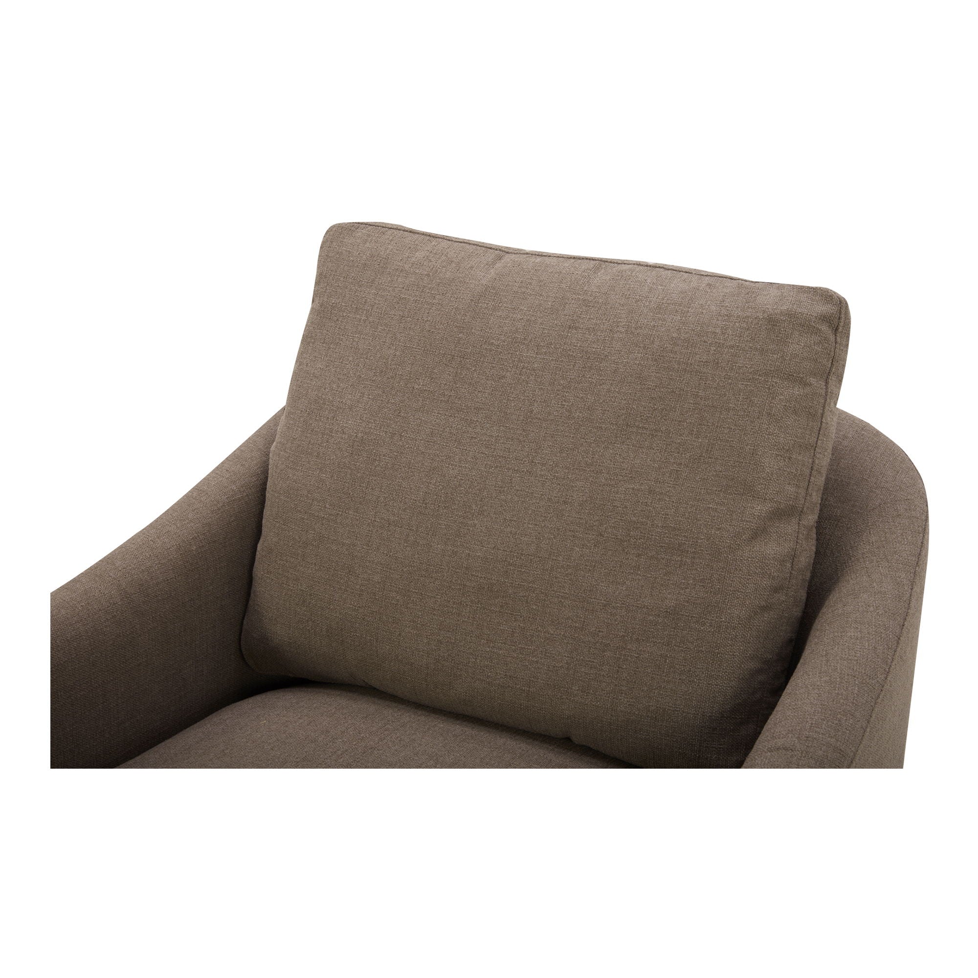 Linden - Swivel Chair - Soft Taupe / Tan - Image 2