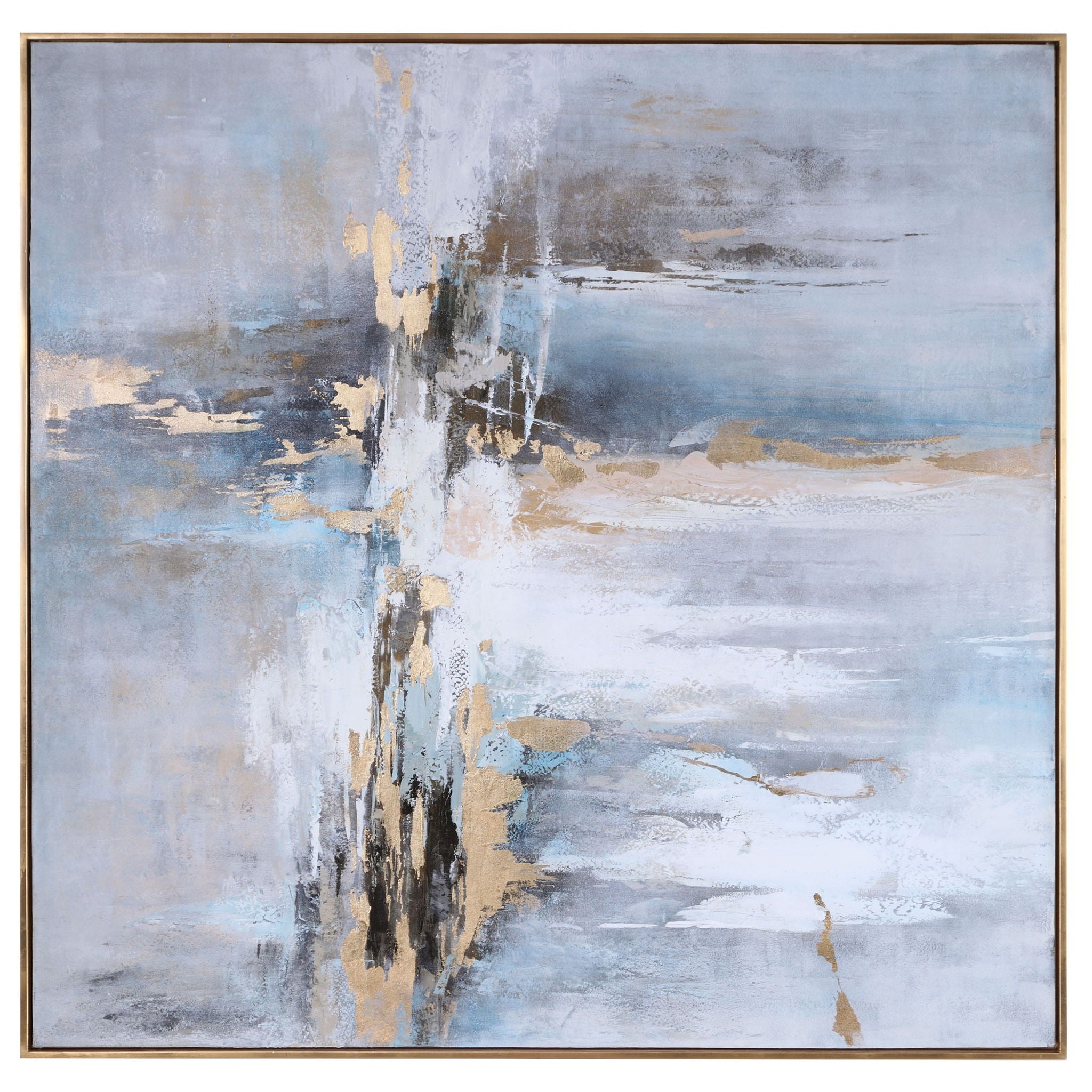 Road Less Traveled – Abstract Art – Blue
