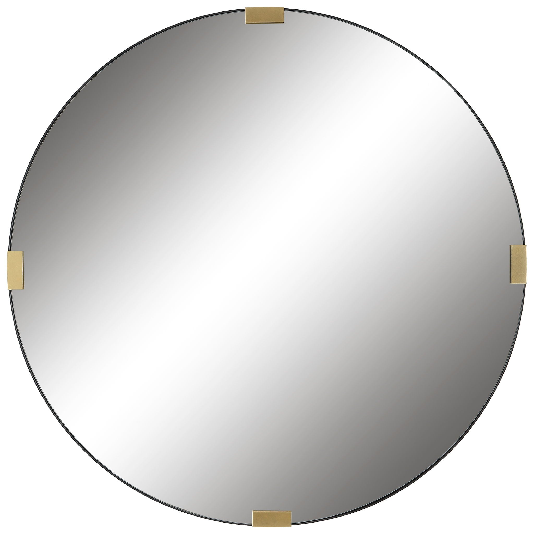 Clip - Modern Round Mirror - Image 1
