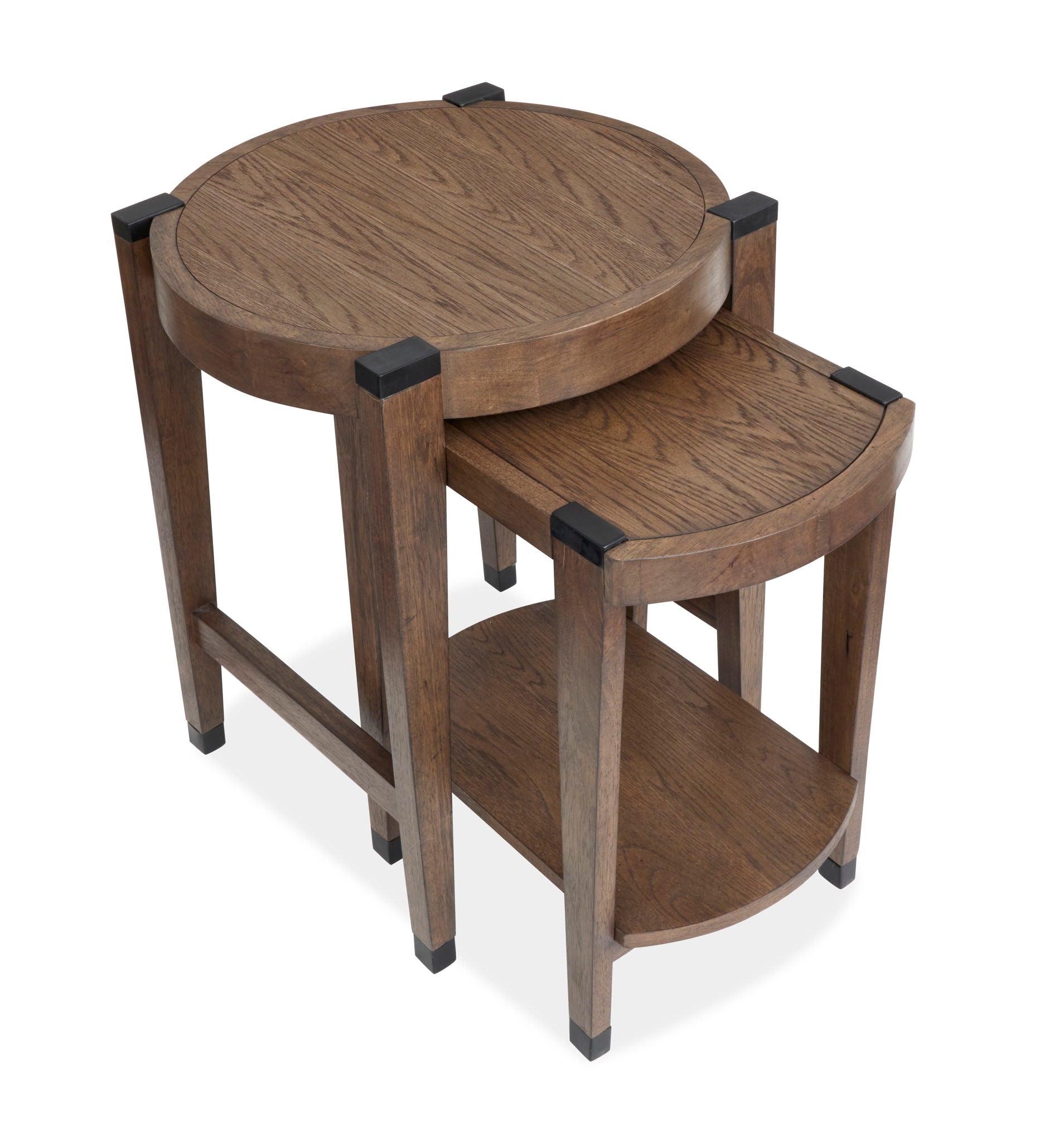 Kaysen - Nesting End Table - Dark Brown - Image 3