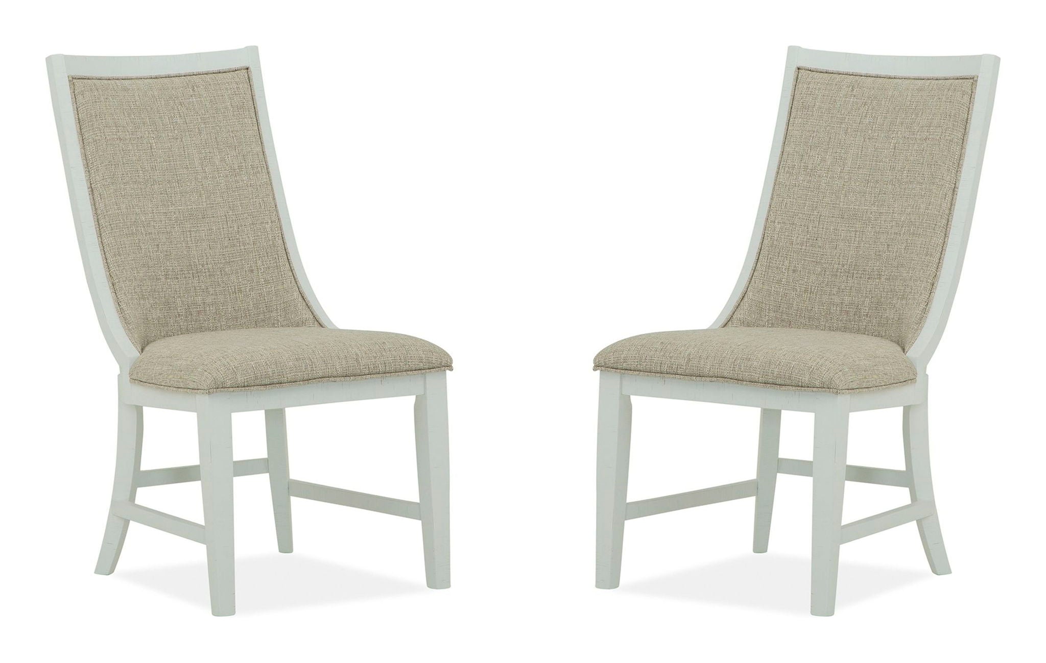 Heron Cove - Upholstered Host Side Chair (Set of 2) - Dark Brown - Image 1