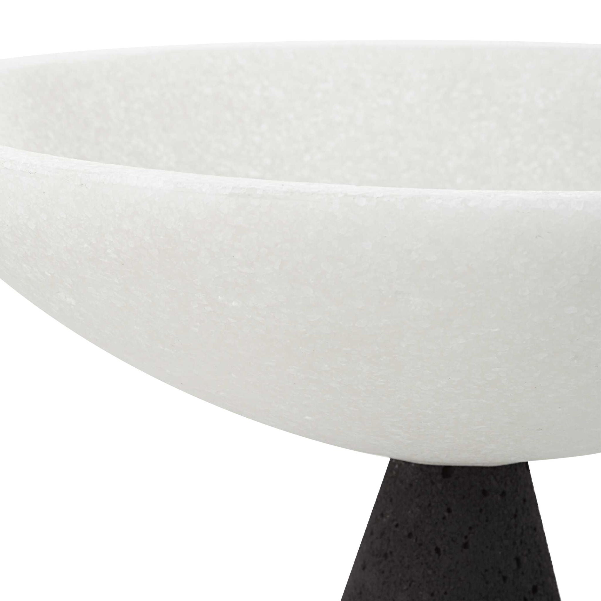 Antithesis - Marble Bowls (Set of 2) - Black & White - Image 2