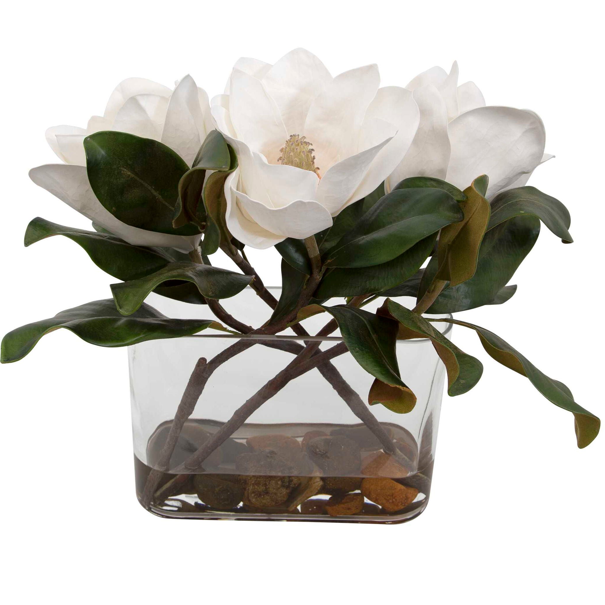 Middleton - Magnolia Flower Centerpiece - Green - Image 2