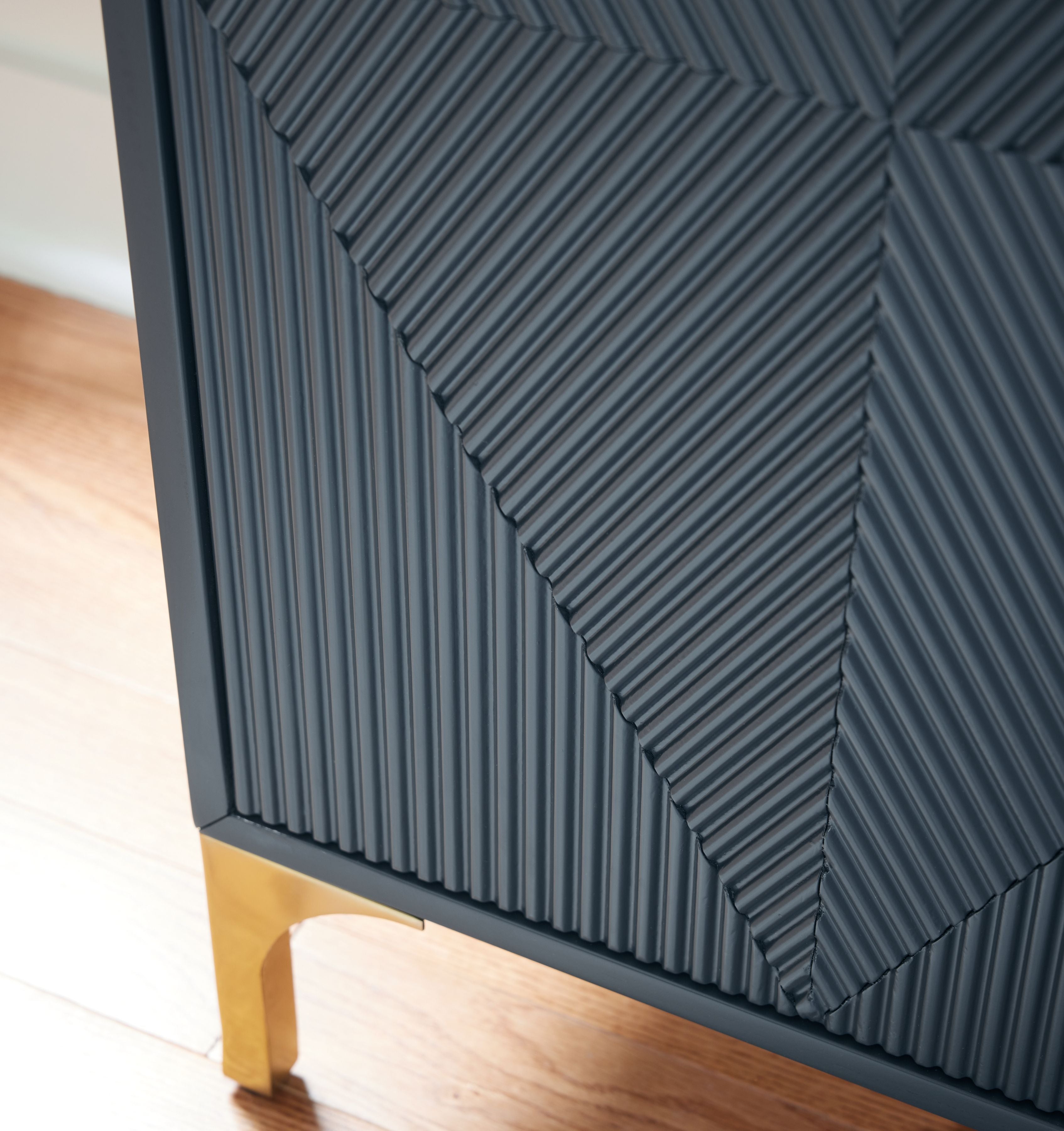 Loirwick - Accent Cabinet - Dark Blue - Image 3