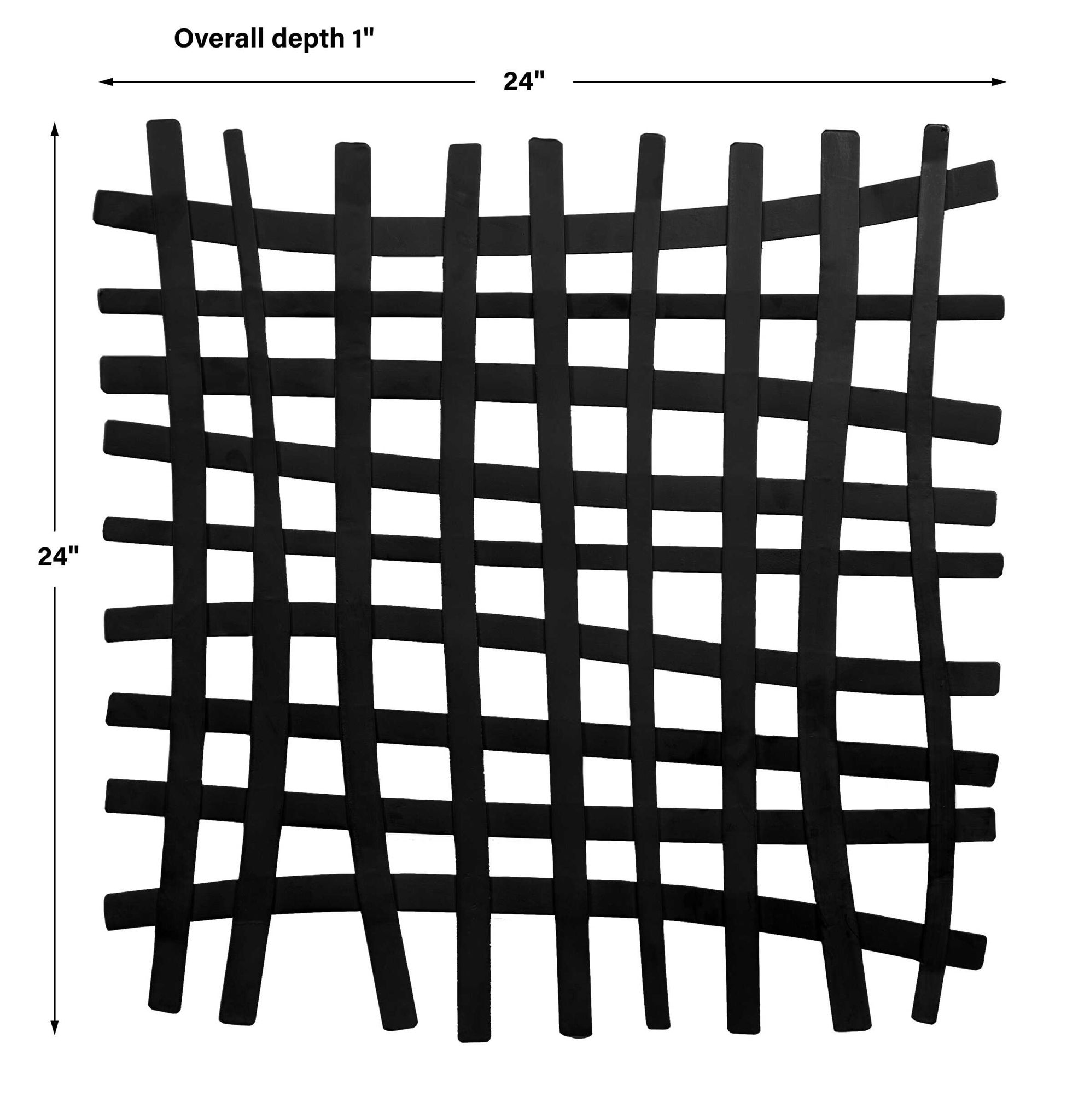 Gridlines - Iron Wall Decor - Image 2