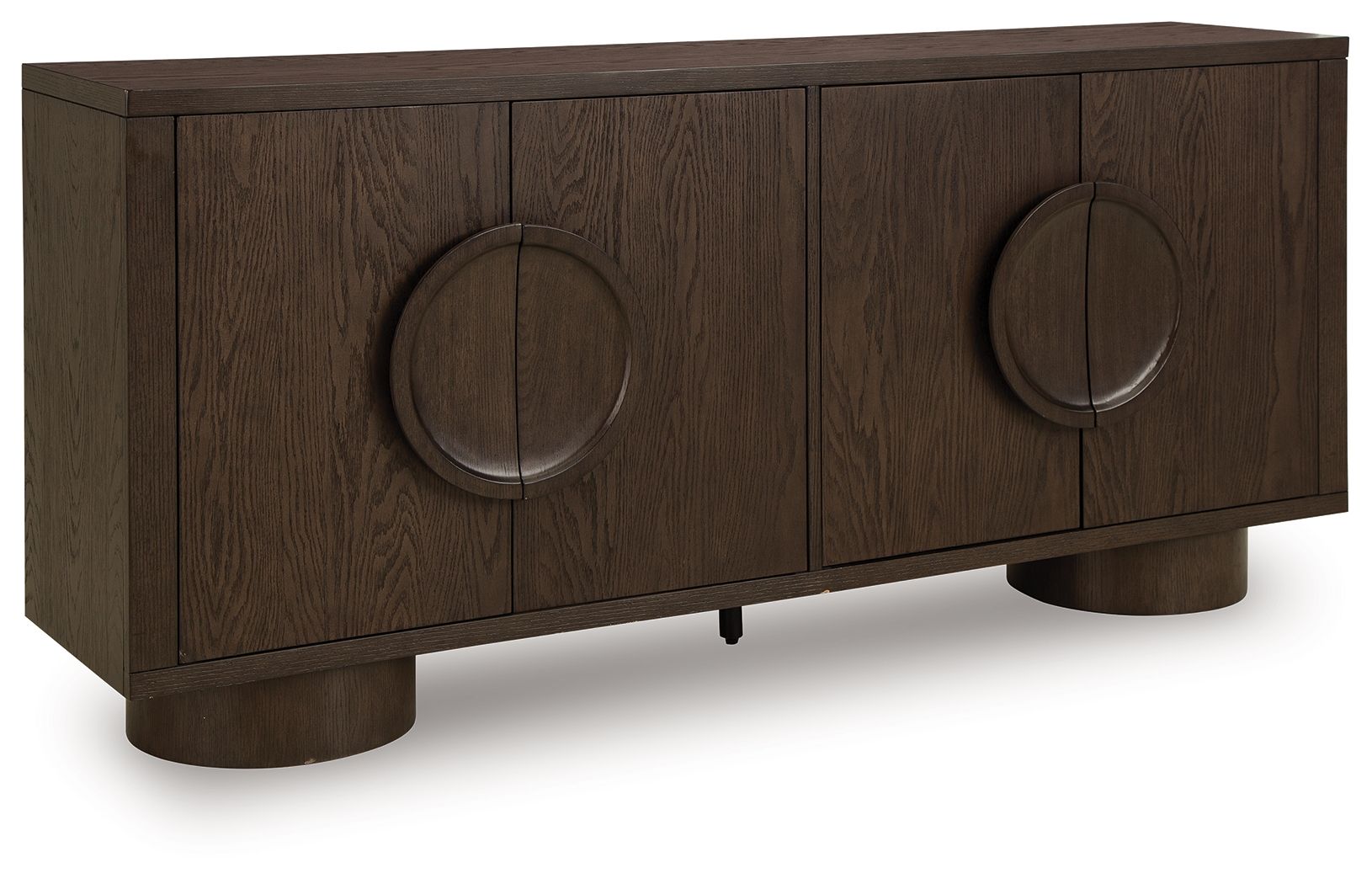 Veeda – Accent Cabinet – Dark Brown