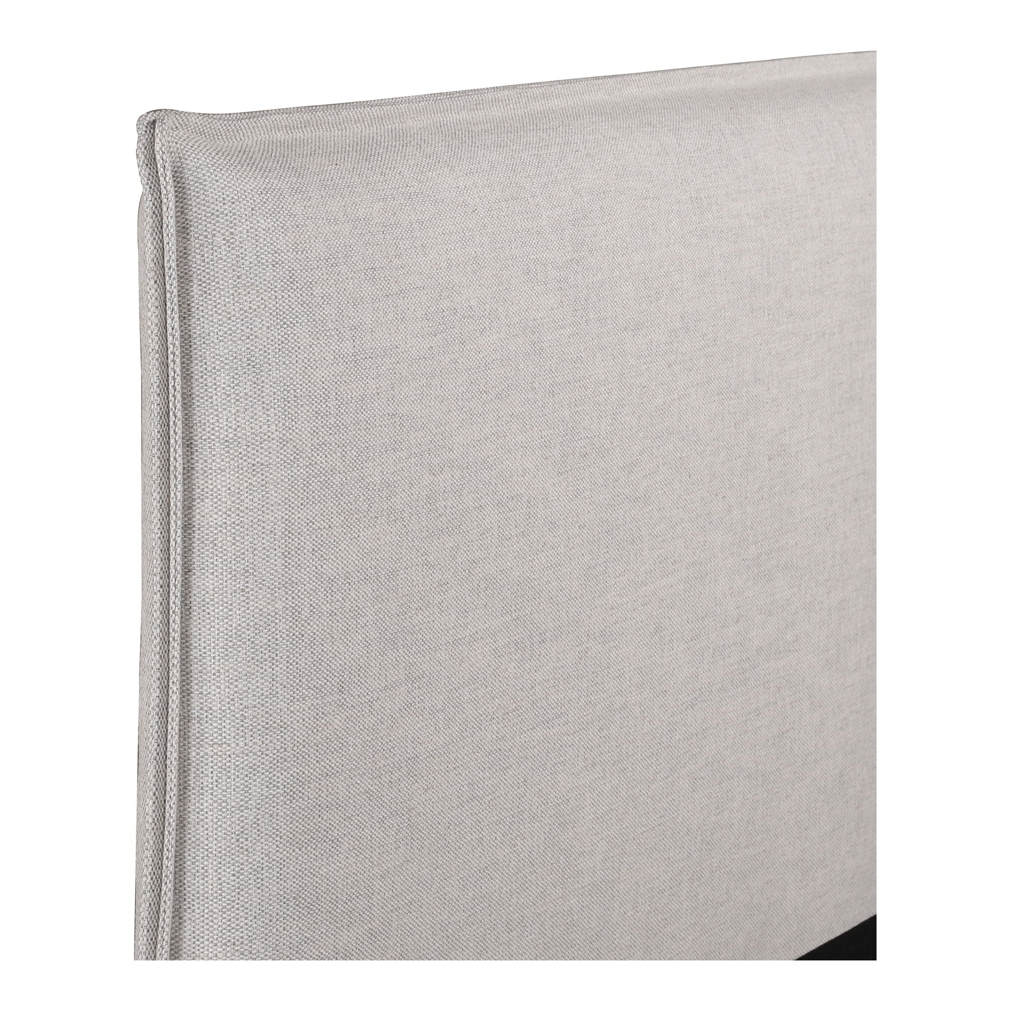 Luzon - Queen Bed - Light Gray - Image 3